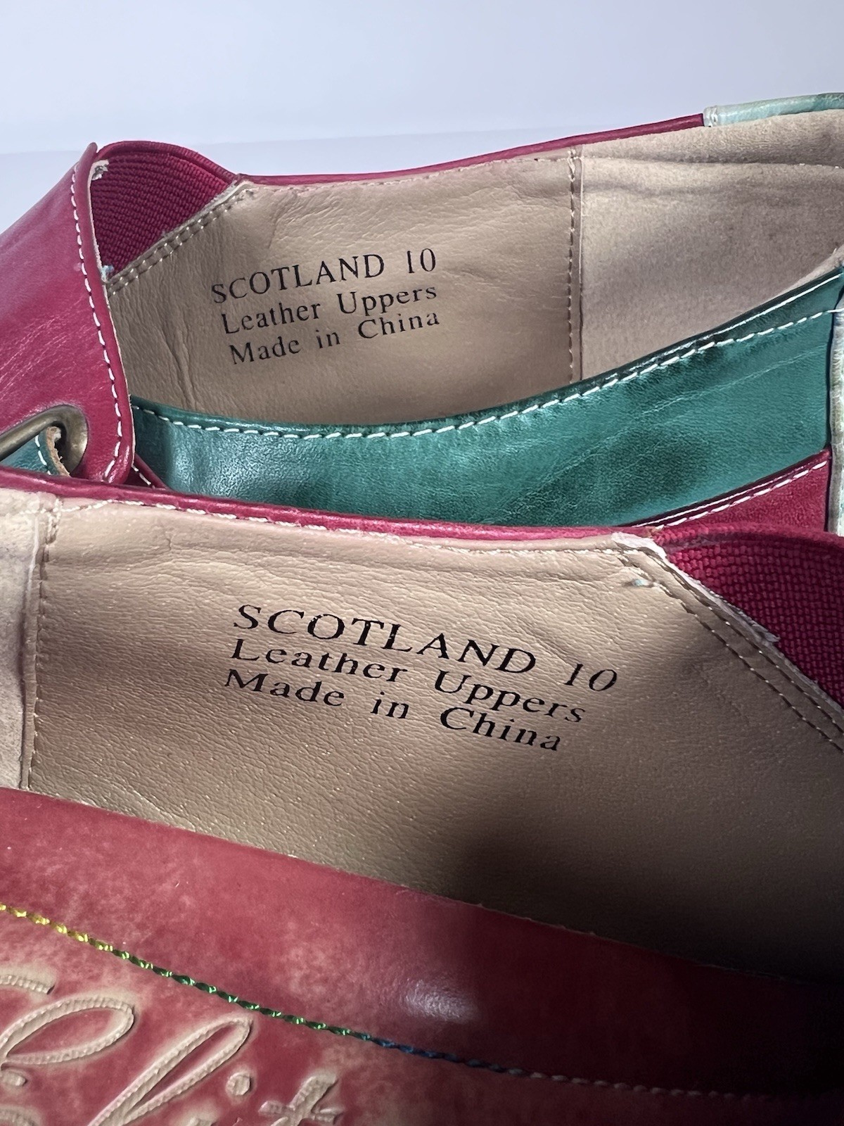 L’Artiste Spring Step Scotland Rainbow Leather Shoes Women’s Size 10 / 40 Clogs