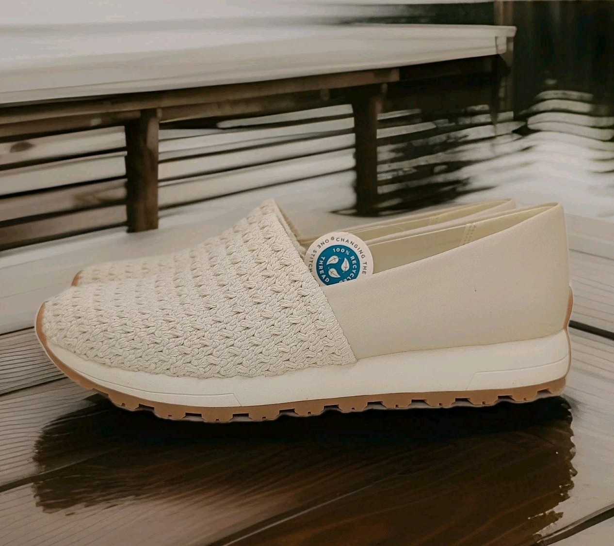Baretraps Genie Slip On Comfort Shoe Women’s Size 8 Crochet $75 Retail