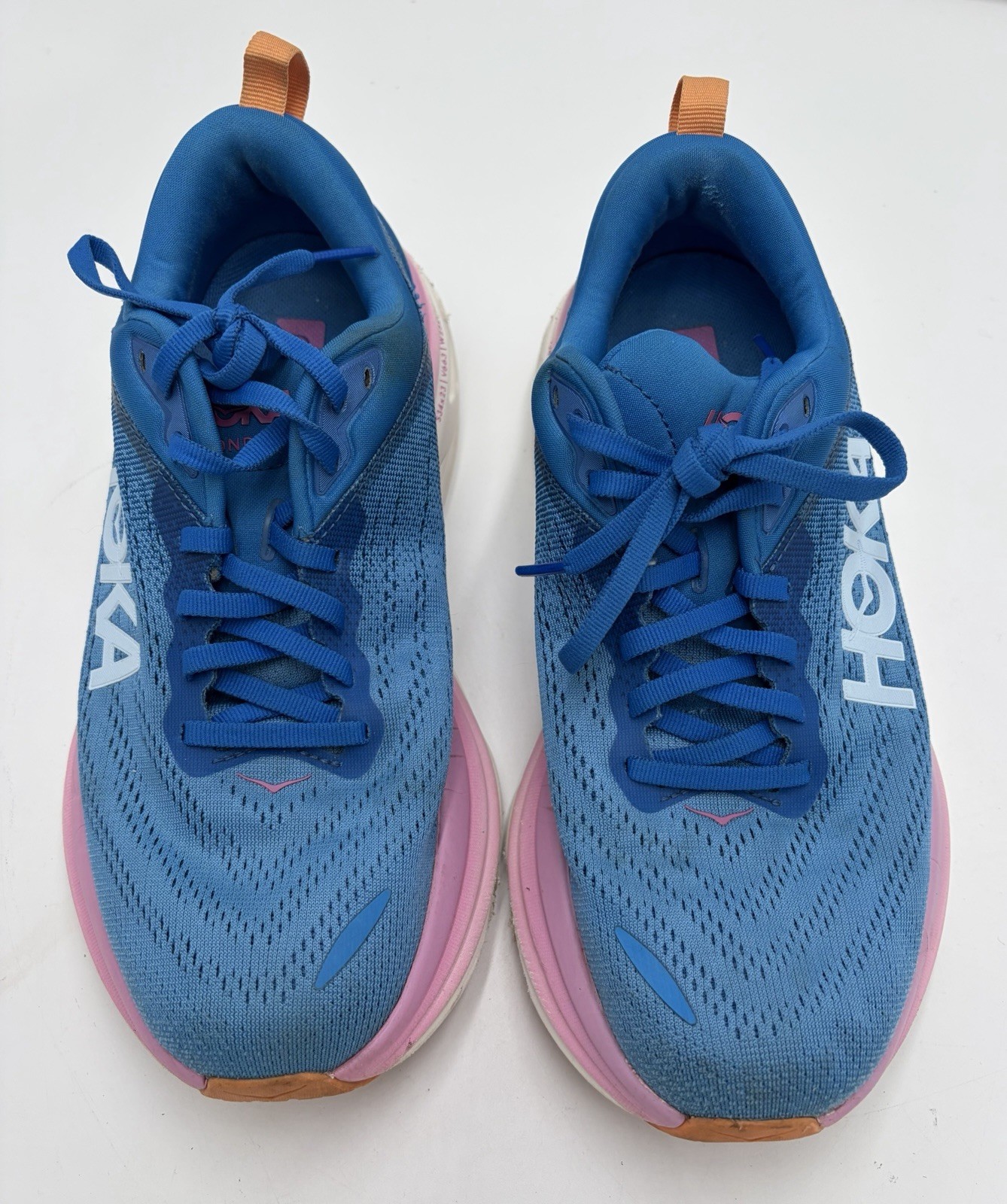 HOKA One One Women’s Bondi 8 Wide F27422J Blue Lavender R3