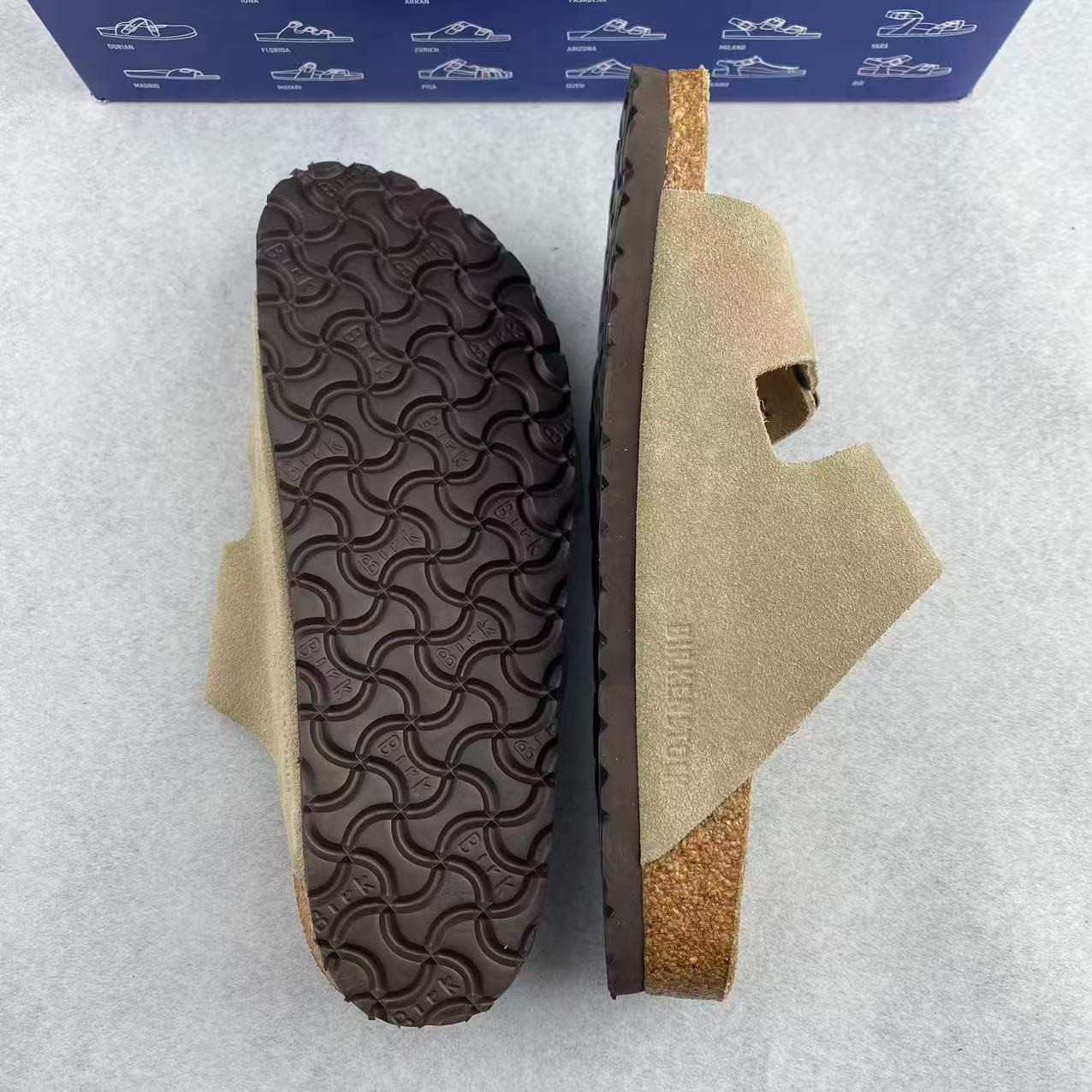 NEW Birkenstock Arizona Suede Leather Soft Footbed Unisex Sandals All Colors