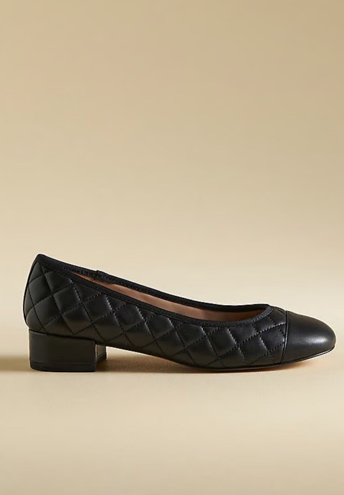 Silent D Women’s Size 7 Avana Black Quilted Heels