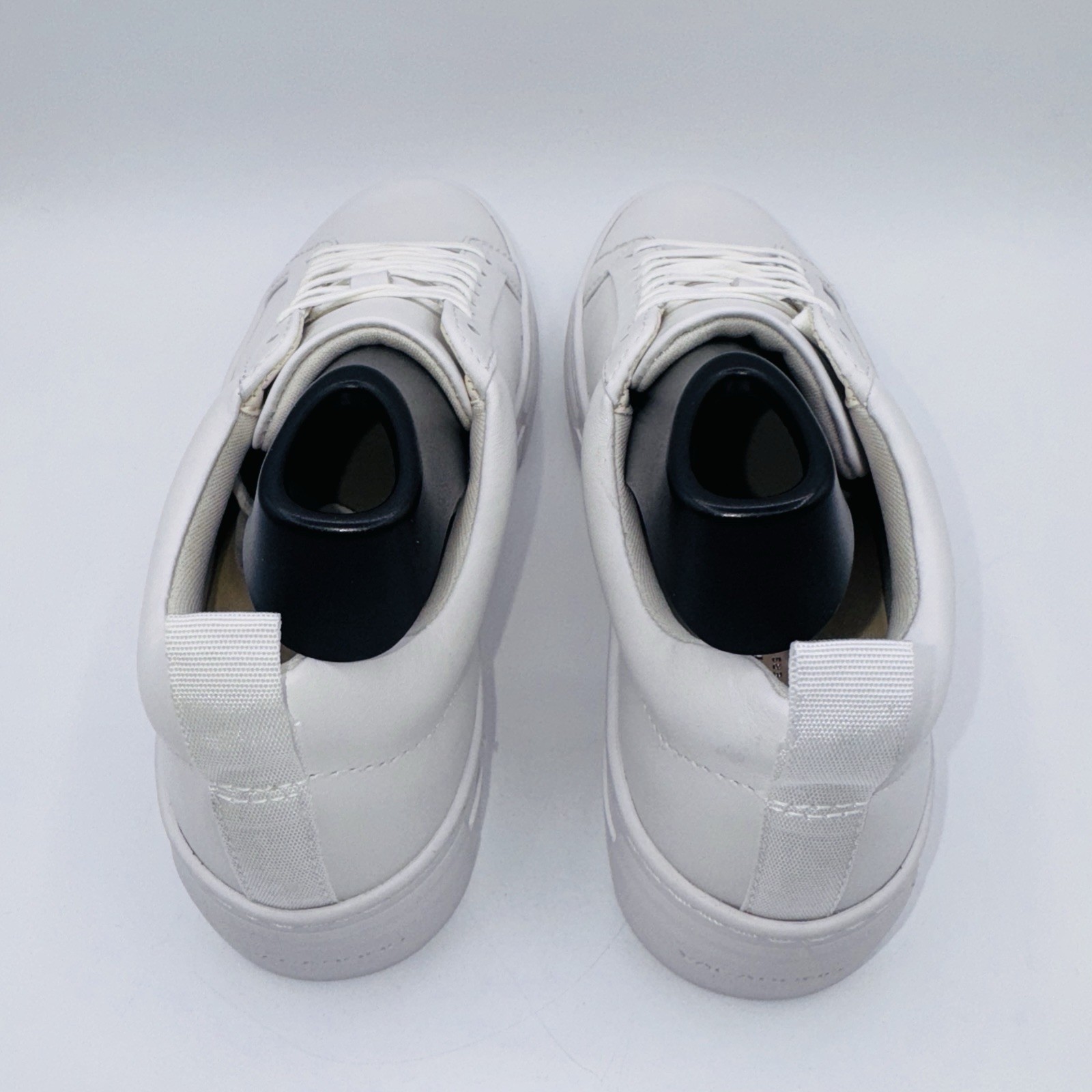 Vagabond Zoe Platform Sneakers Womens Size 8 EU 38 White Leather