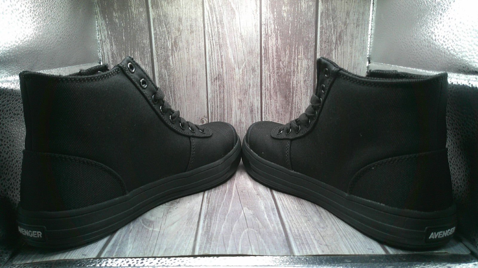 Avenger Womens A203 Blade Black Combat & Lace-Up Boots 8 Medium (B,M) -NIBWT