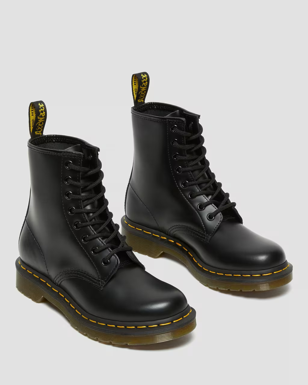 Dr. Martens 1460 W Women’s Black Smooth Leather Boots 11821006 Brand New