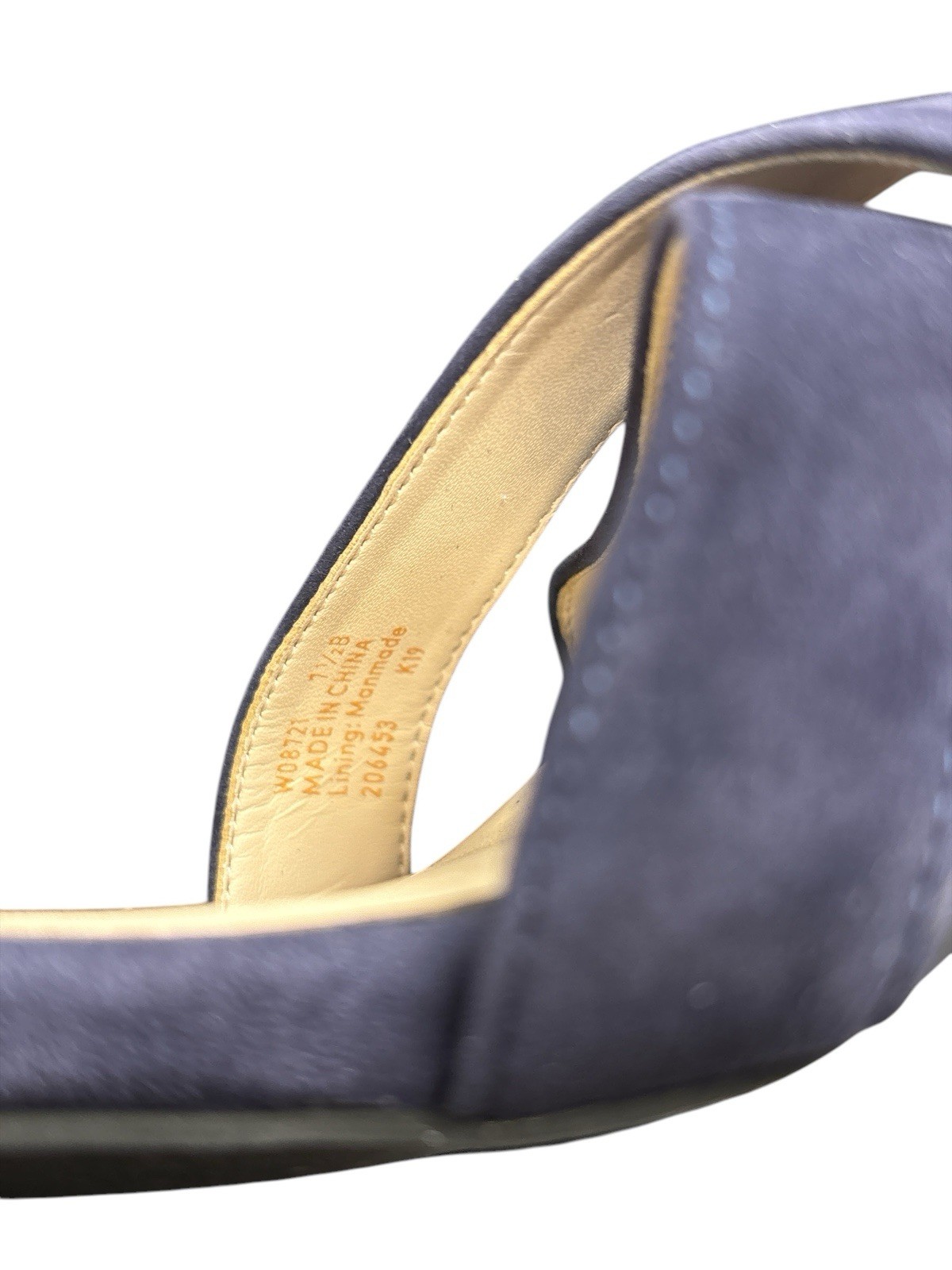 Cole Haan Kadi Sandal – Marine Blue Suede – Women’s Size 7.5 B