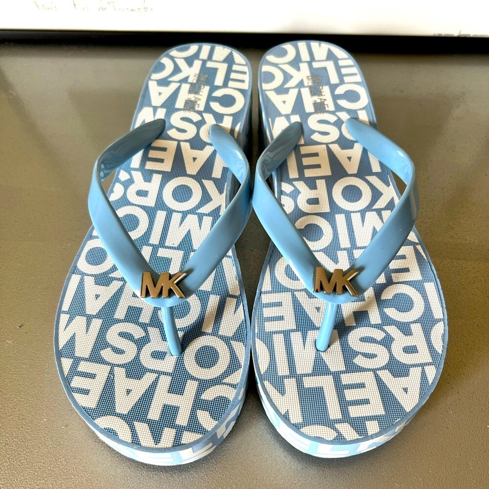 Michael Kors Platform Flip Flops