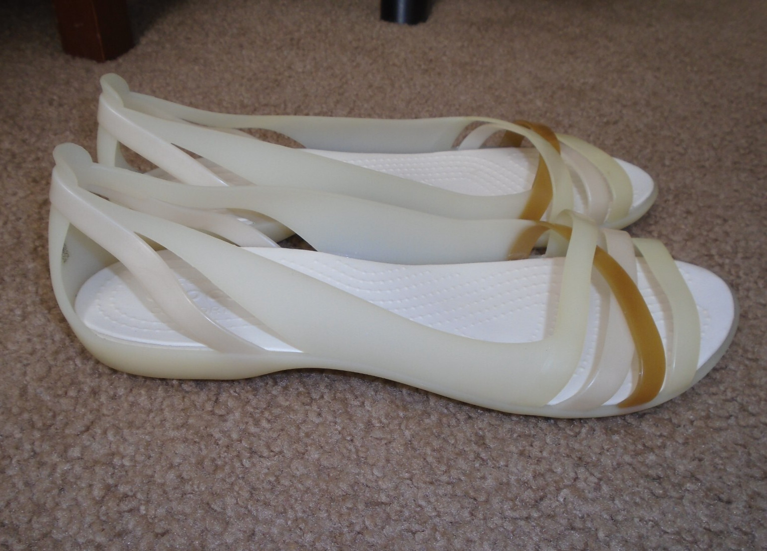 Crocs Iconic Comfort Strappy Jelly Sandals Flats Women’s 10