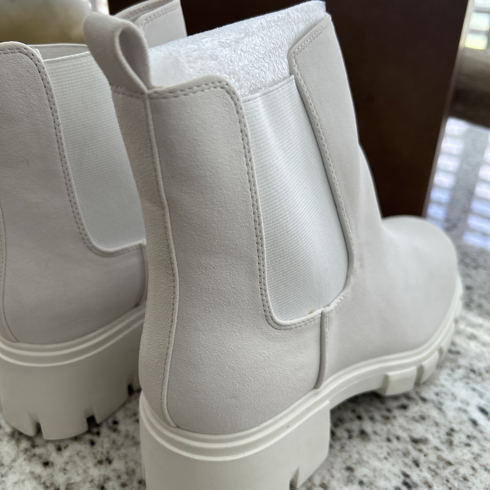 Women’s Pu Leather Platform Boots Autumn Boots Short Boots
