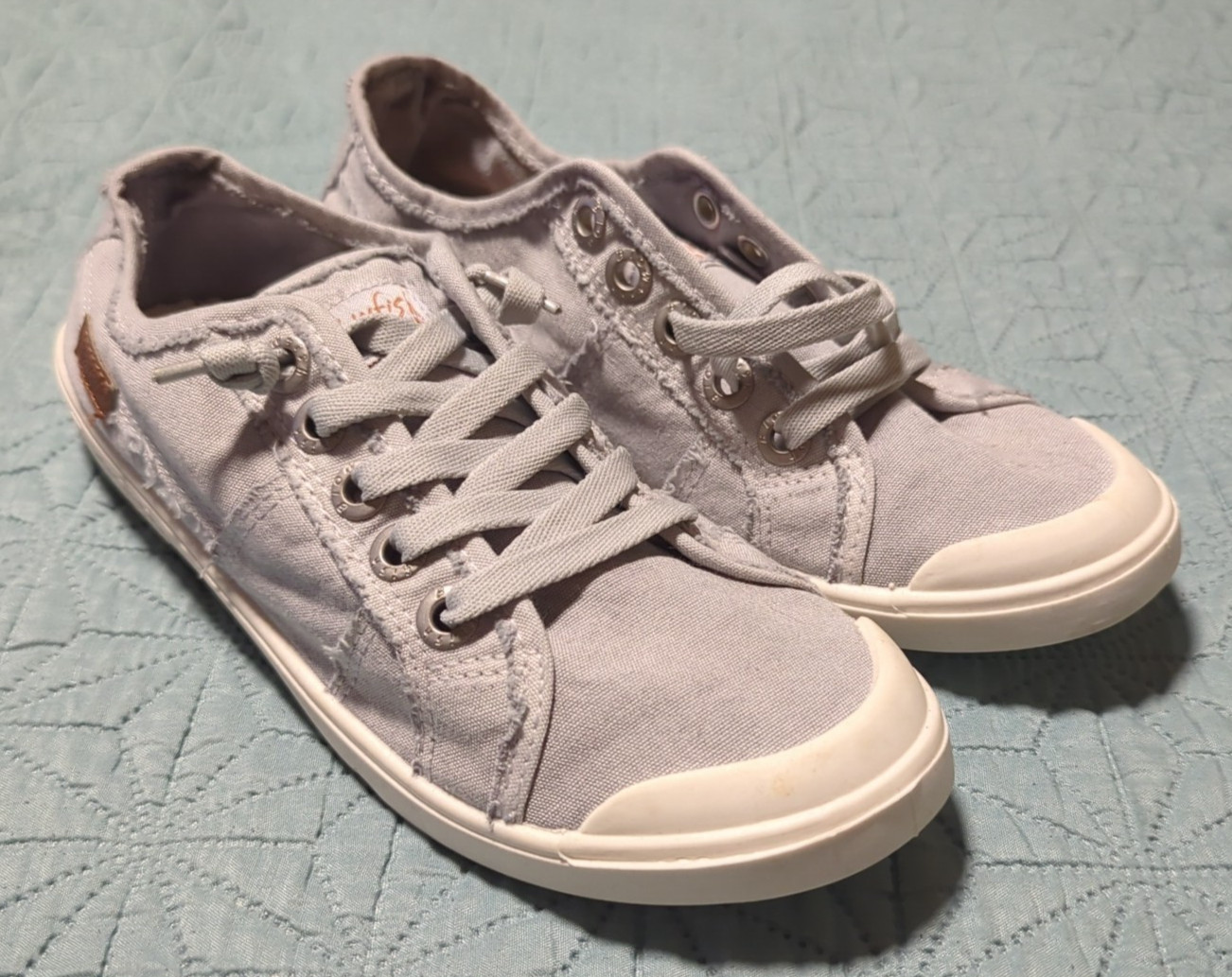 Blowfish Malibu Sneakers Light Blue Size 6.5 NWOT