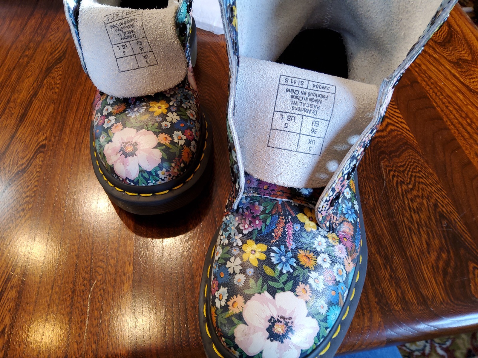 Dr. Martens Pascal Wanderlust Floral Leather Boot Women’s 5