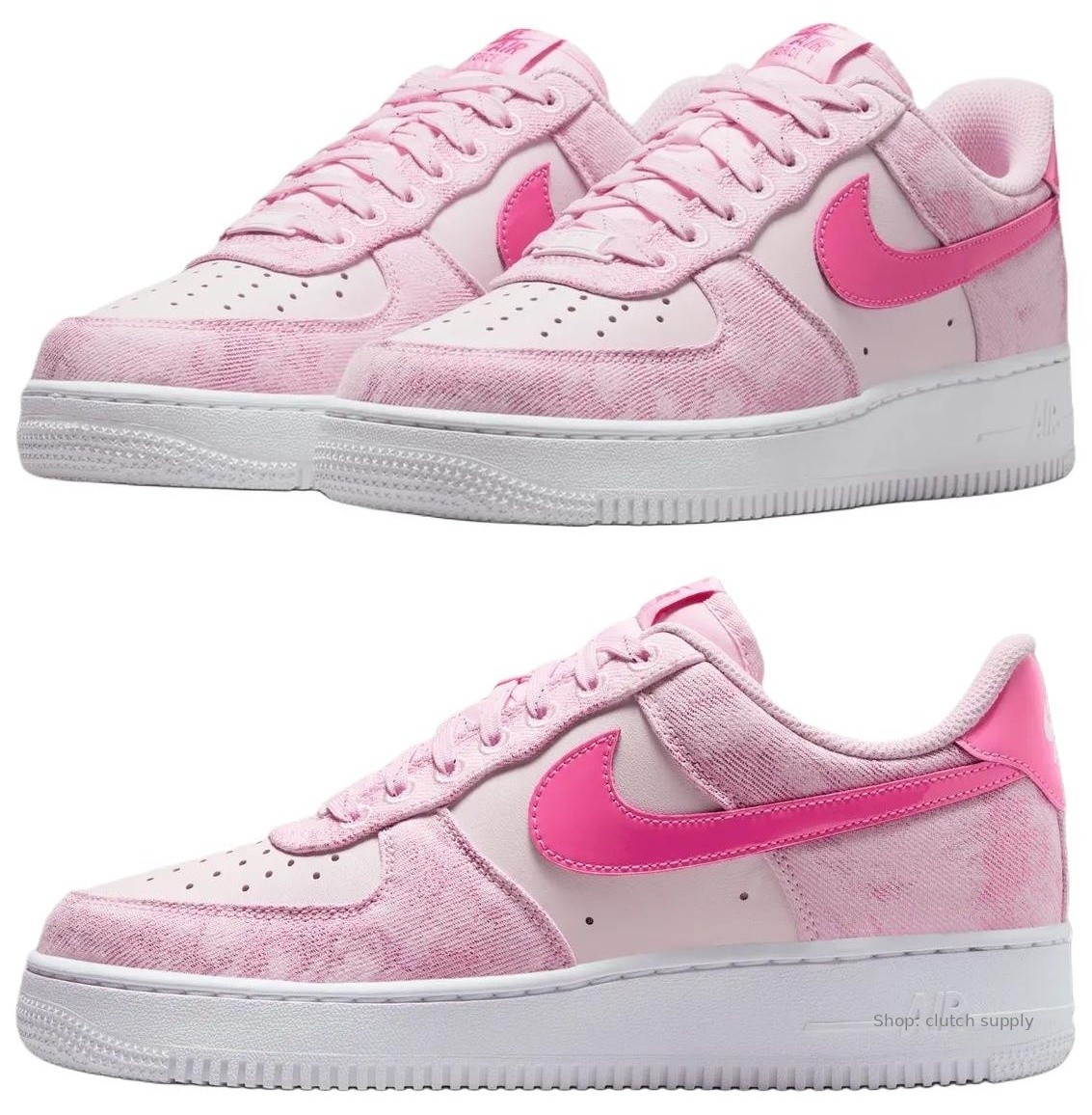 IR1974-663 Nike Air Force 1 ’07 Pink Women Shoes Sneakers
