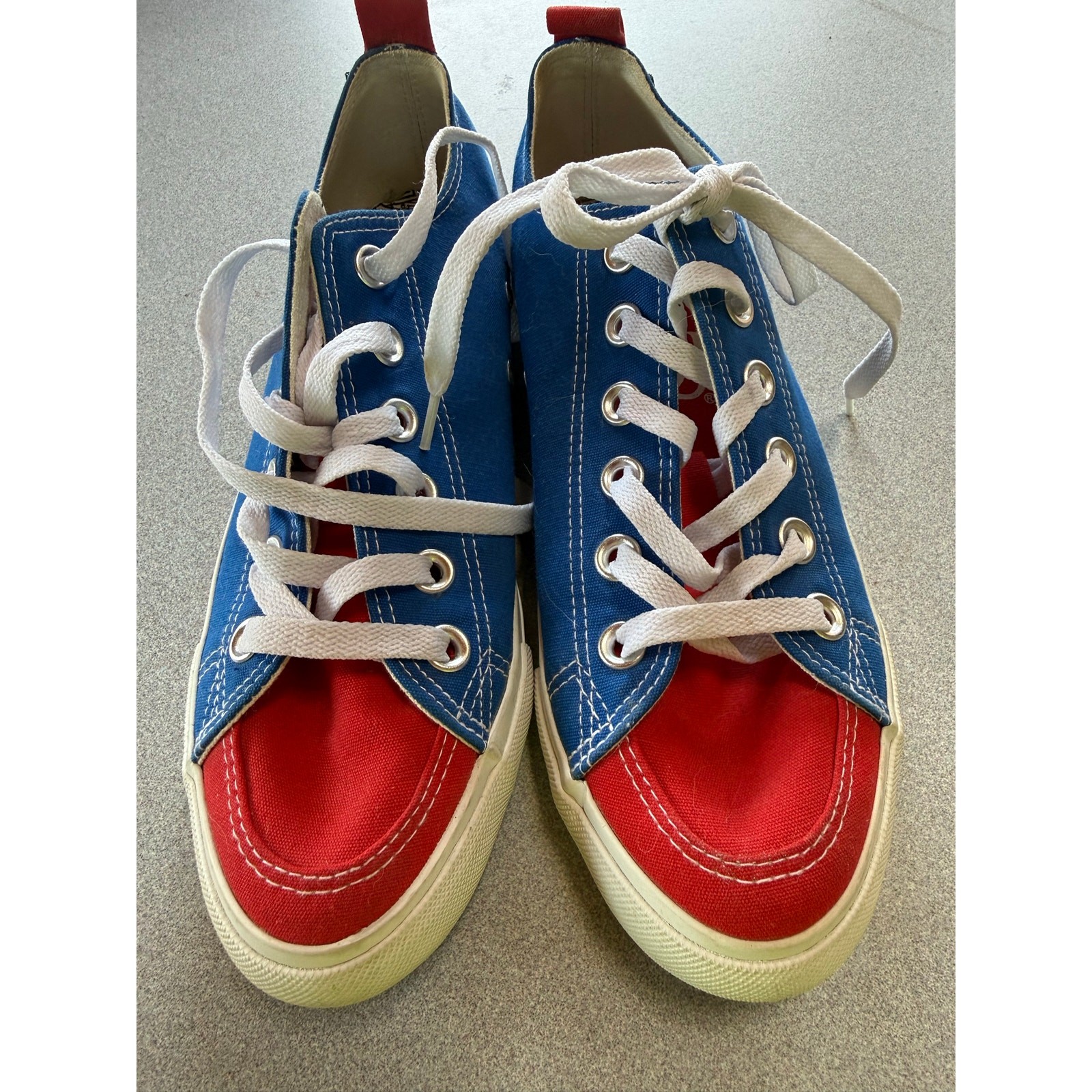 KU Kansas Skicks Jayhawks sneakers 7M women’s shoes canvas low top University