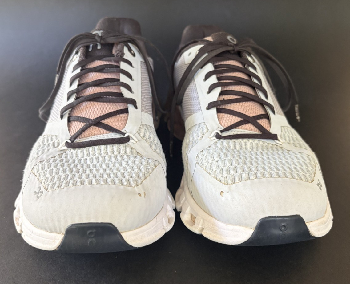 On Cloud Cloudflyer W’s 9.5 Running Shoes In Glacier Rosebrown Colorway