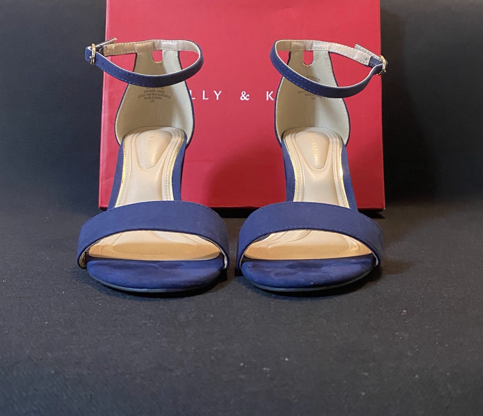 Kelly & Katie Shoes Hailee Style Size 8W Blue