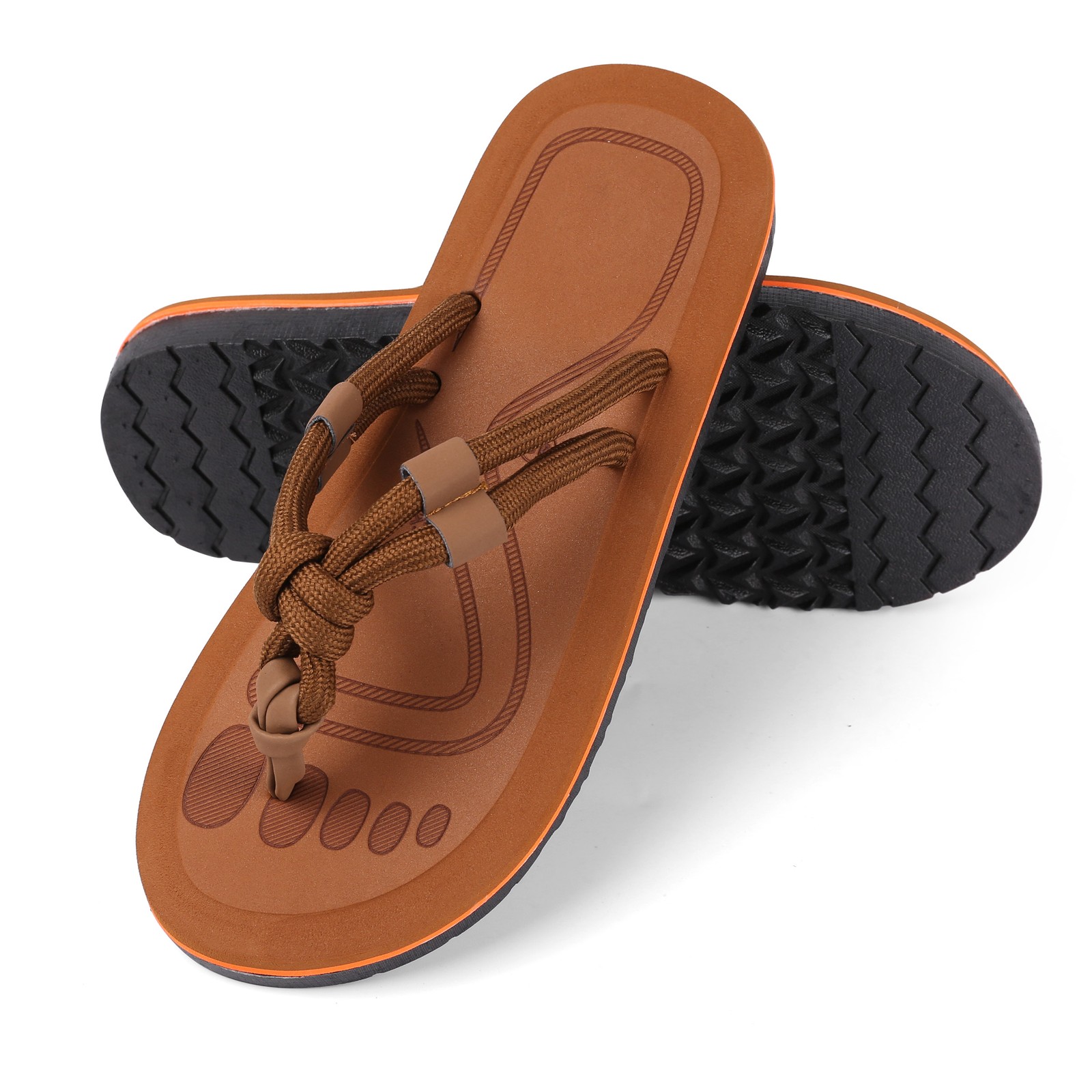 Active Lifestyle Unisex Flip Flops Non Slip Rubber Sole Sandals