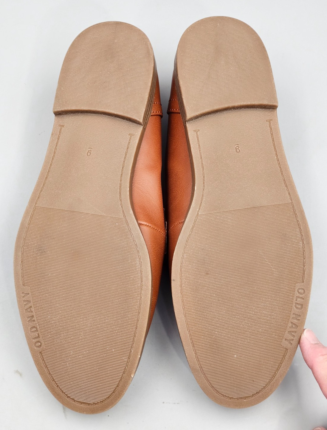 Old Navy Modern Loafer Women’s Size 9 Cognac Brown Penny Loafer Flat Slip On