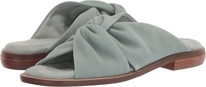 Kelsi Dagger Brooklyn Twist Sz US 6 M Women’s Leather Casual Slide Sandals Tide