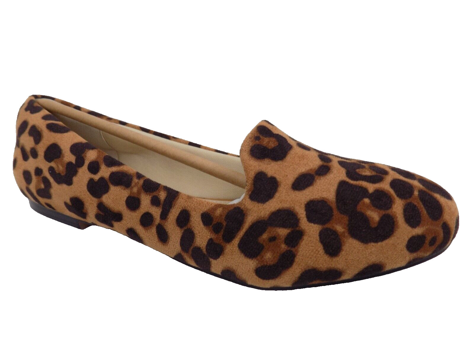NEW! MUSSHOE Comfortable Women’s Flats Casual Shoes Size 8.5 Med, Leopard