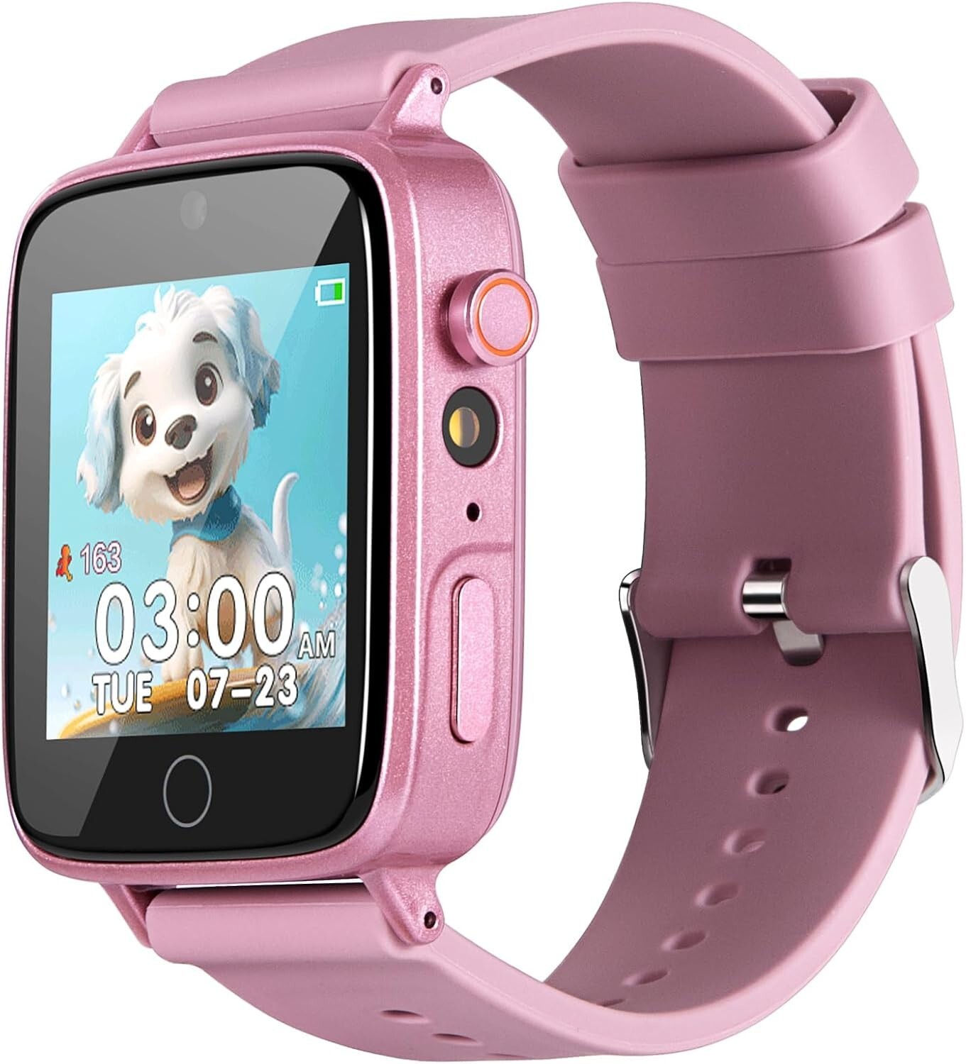 Smart Watch for Kids with Puzzle Games HD Camera with Alarm Calculator Pedometer