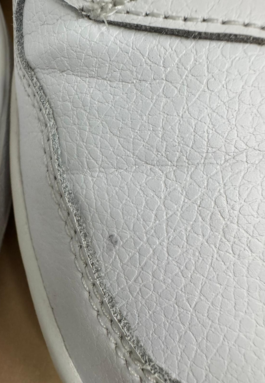 Nike Ebernon Low Top Triple White Women’s 8.5 Casual Athletic Sneakers