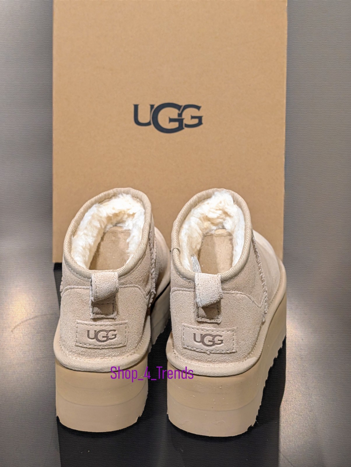 NIB 100% UGG Classic Ultra Mini Platform 1135092 Women’s Fashion Boots Sand