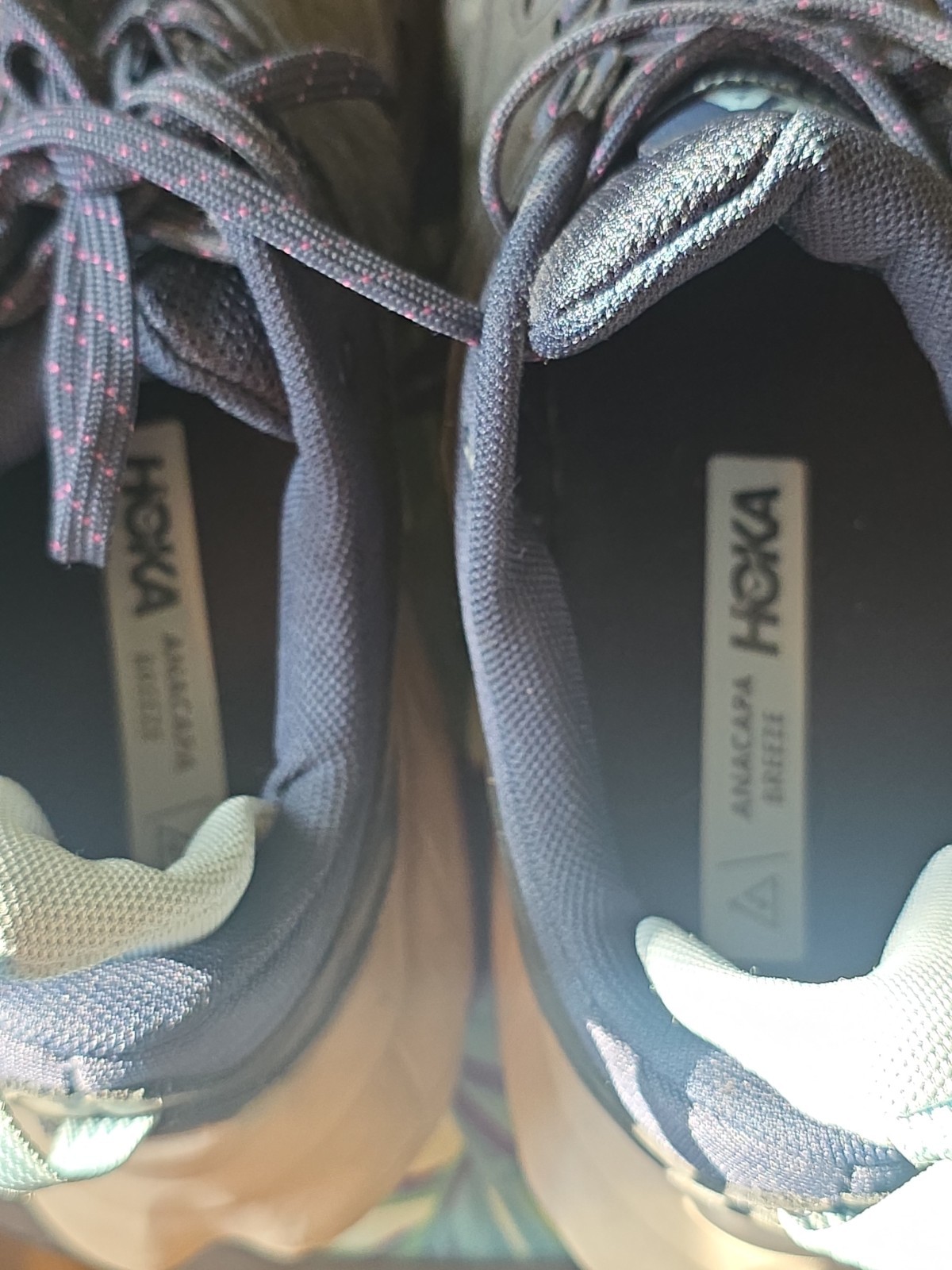 Hoka Anacapa Breeze Low Outer Space Harbor Mist Running Shoes – Women Size 9 B