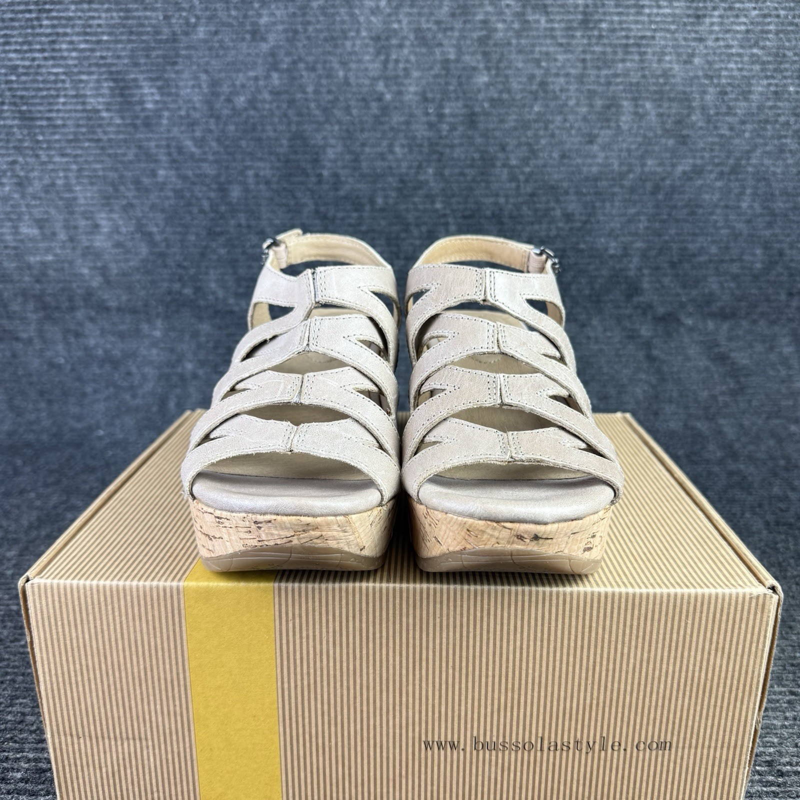 Bussola Iris Wedge Gobba Vapor Gray Size EU37