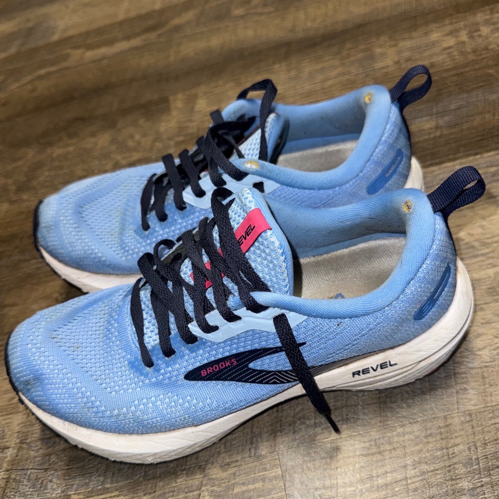 Brooks Revel 6 Women’s Running Shoes – Marina Blue / Pink Lady – Size 6.5