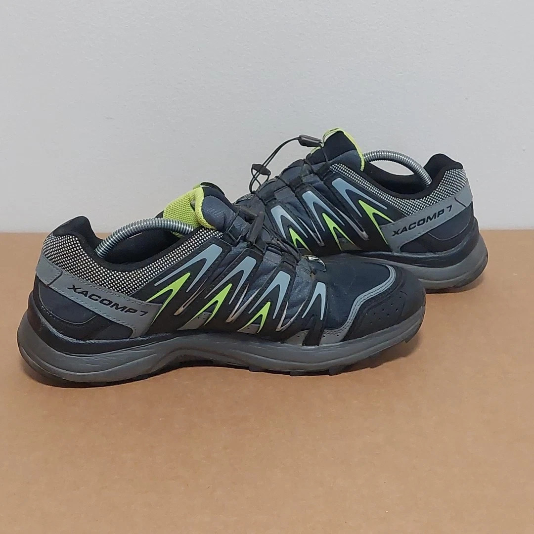 SALOMON XACOMP 7 CLIMA SHEILD Waterproof Mens SHOES HIKING TRAIL SIZE 11.5