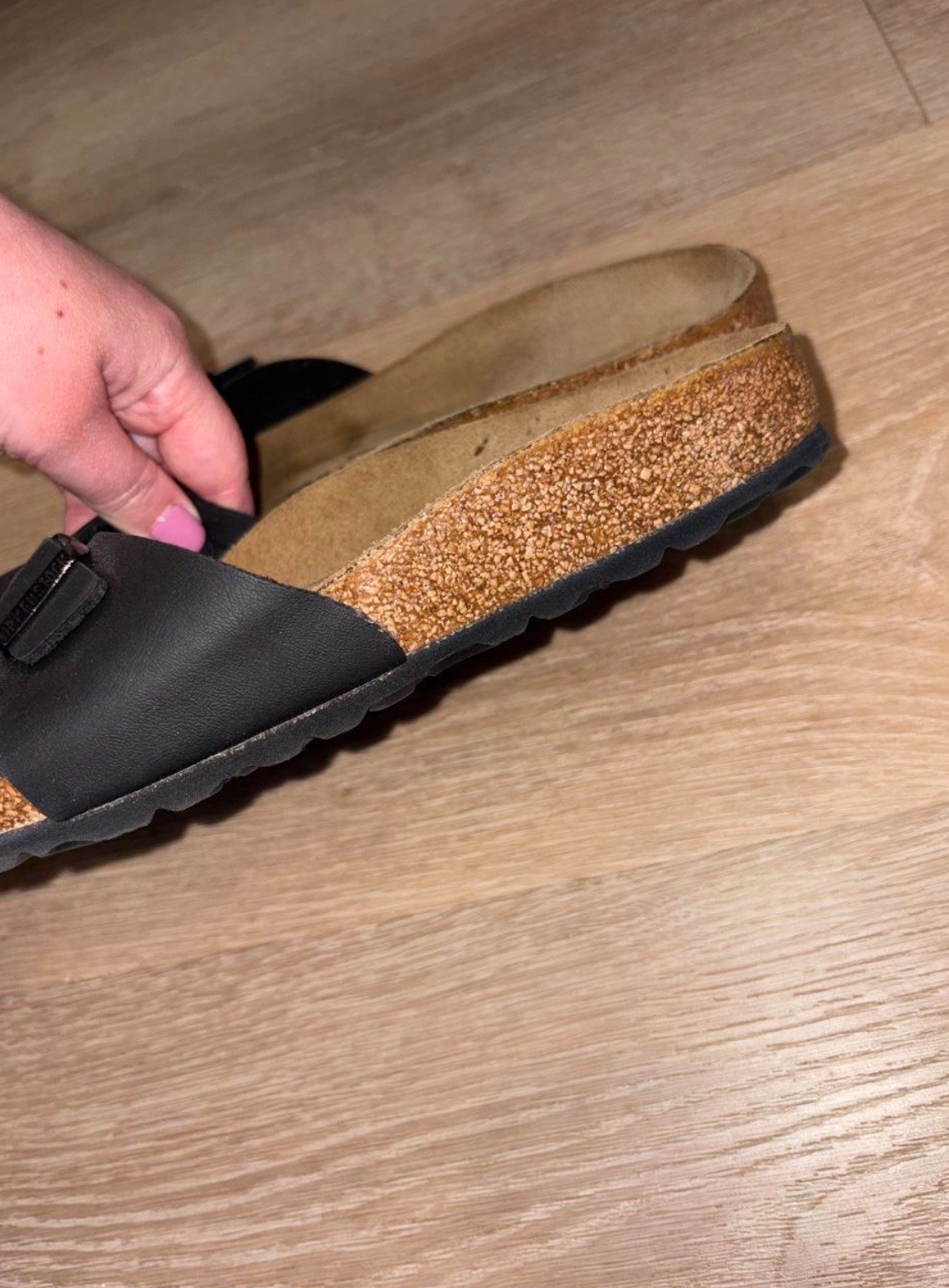 Birkenstock Madrid Shoes Womens Size 6 Slip On Sandals Comfort Cork Footbed