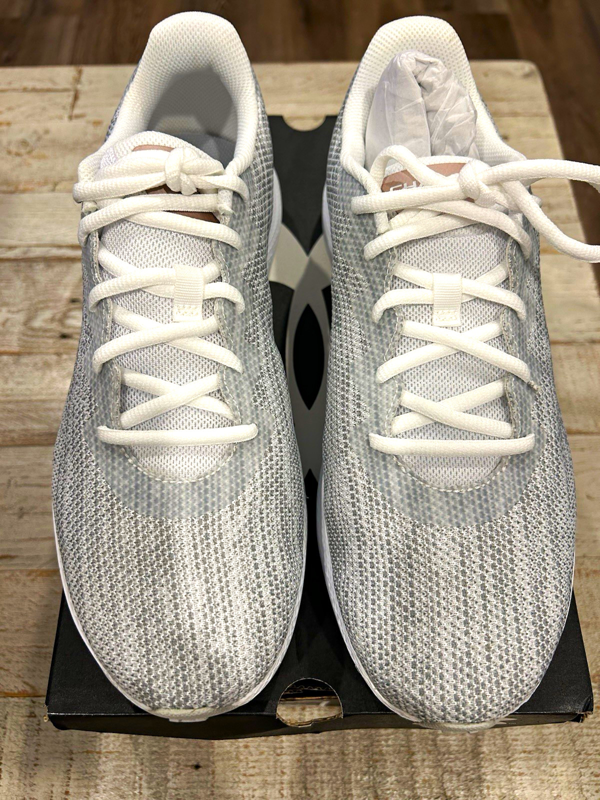 Under Armour Charged Impulse 2 Knit WMNS Gray/White Lace-Up Low Top 3024886