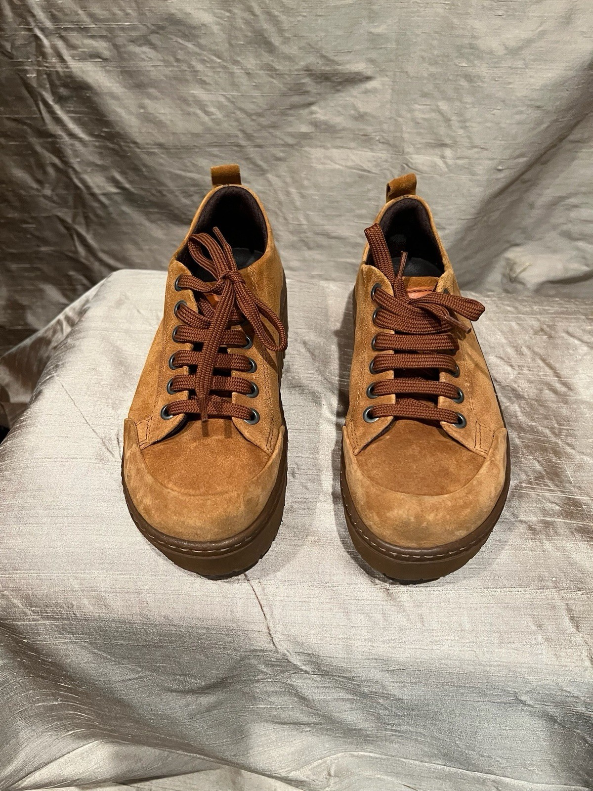 The Art Company Platform Suede Sneakers Women’s EU 38 US 7–7.5 | Chunky Lace-Up