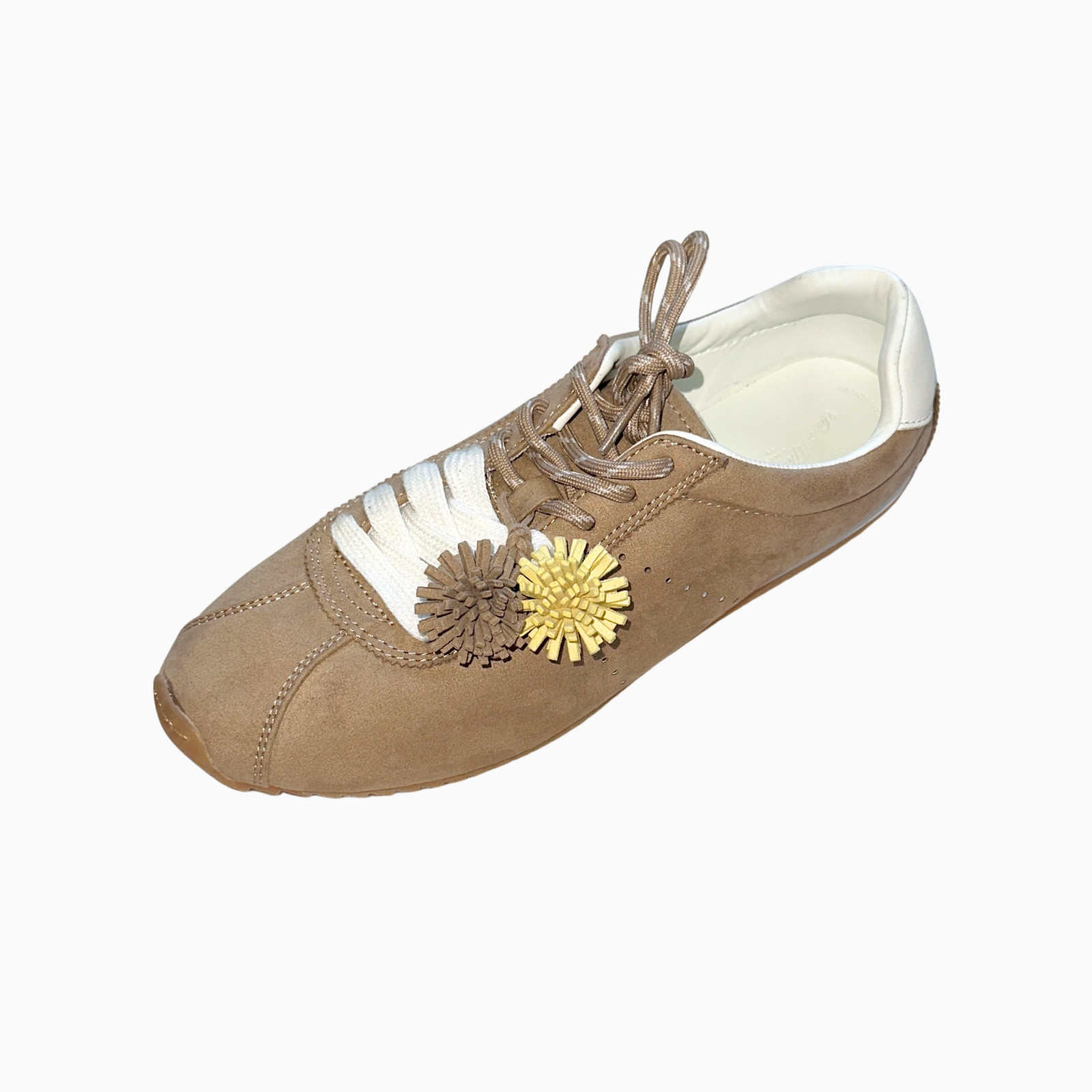Universal Thread Jojo Brown Faux Suede Memory Foam Sneakers Womens 10 New