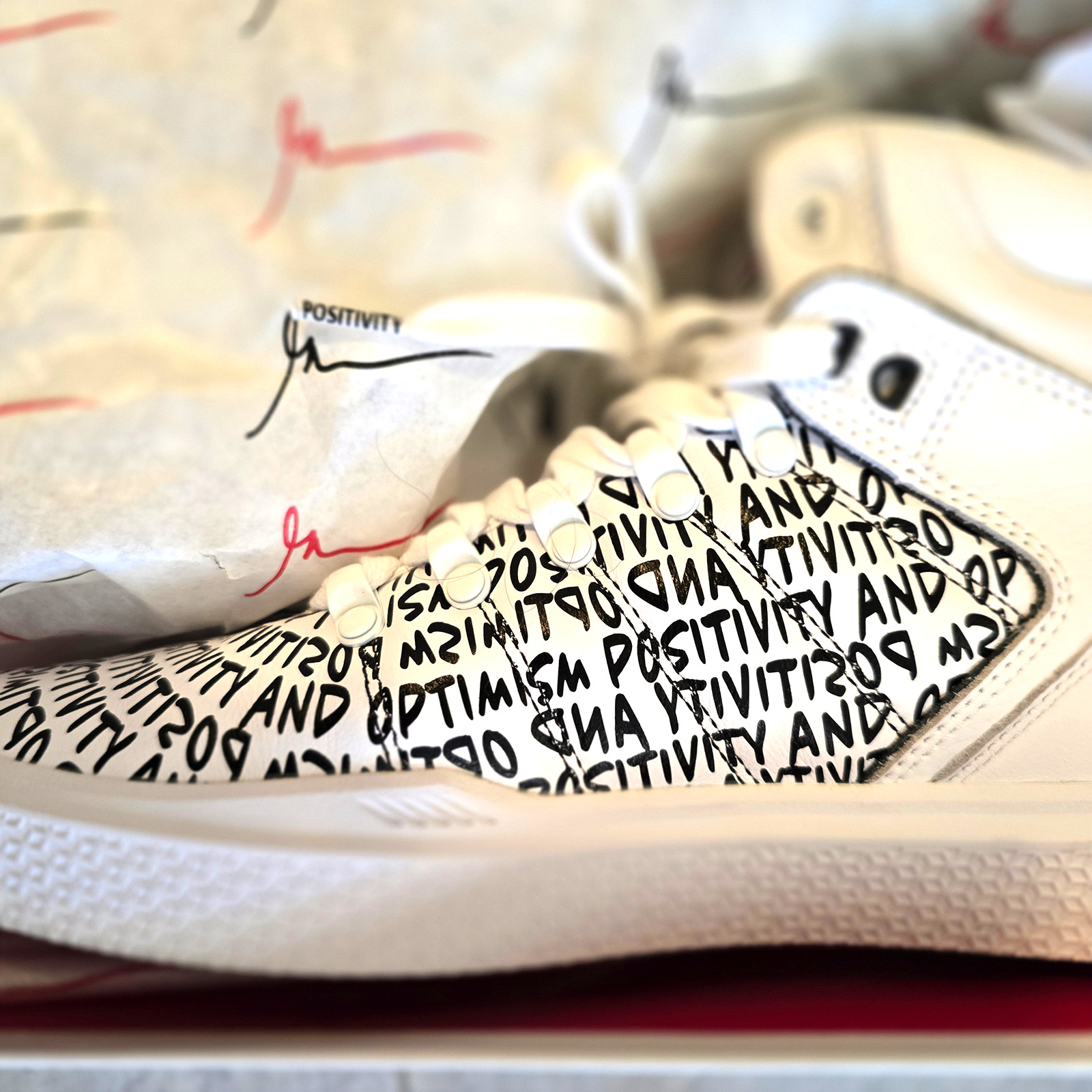 BRAND NEW K-SWISS GARY VEE 004 Positivity Optimism Rare Ltd Ed Sneakers 9 NIB