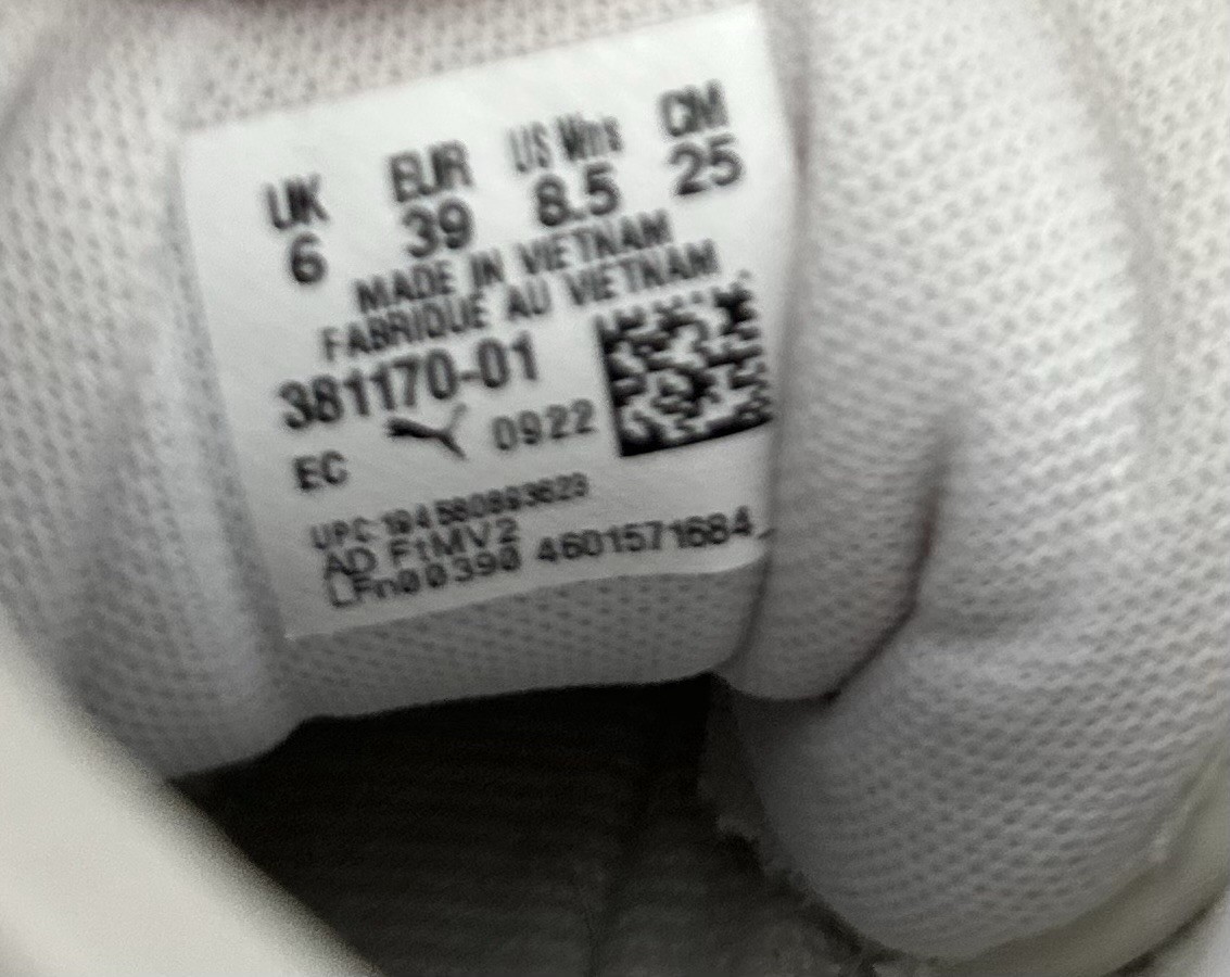 PUMA Mayze Triple White Women’s Lace-Up Leather High Top Sneaker 381170-01