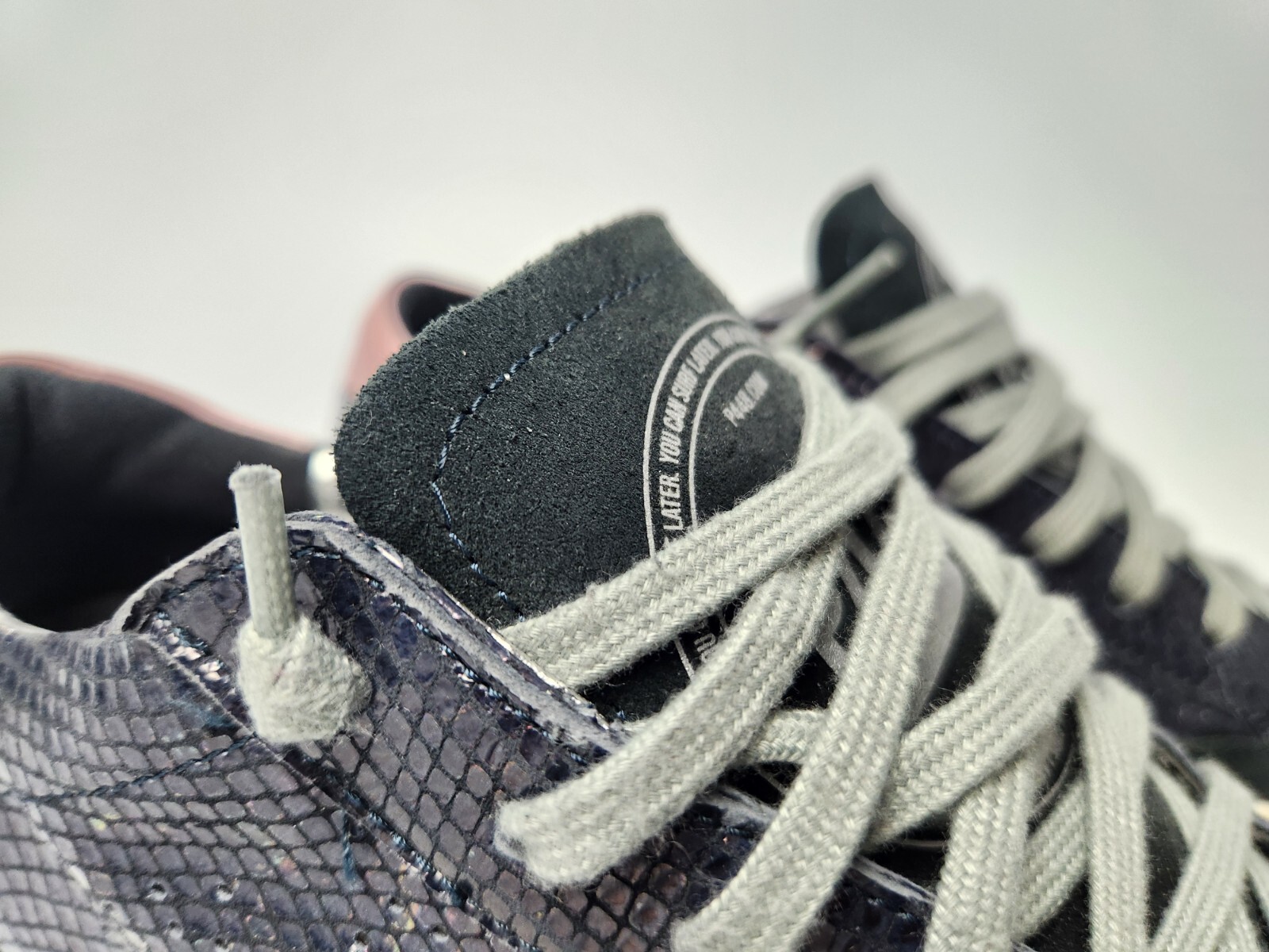 P448 Shoes Womens 7.5 John Sneakers You Can Surf Later Navy Blue Pink