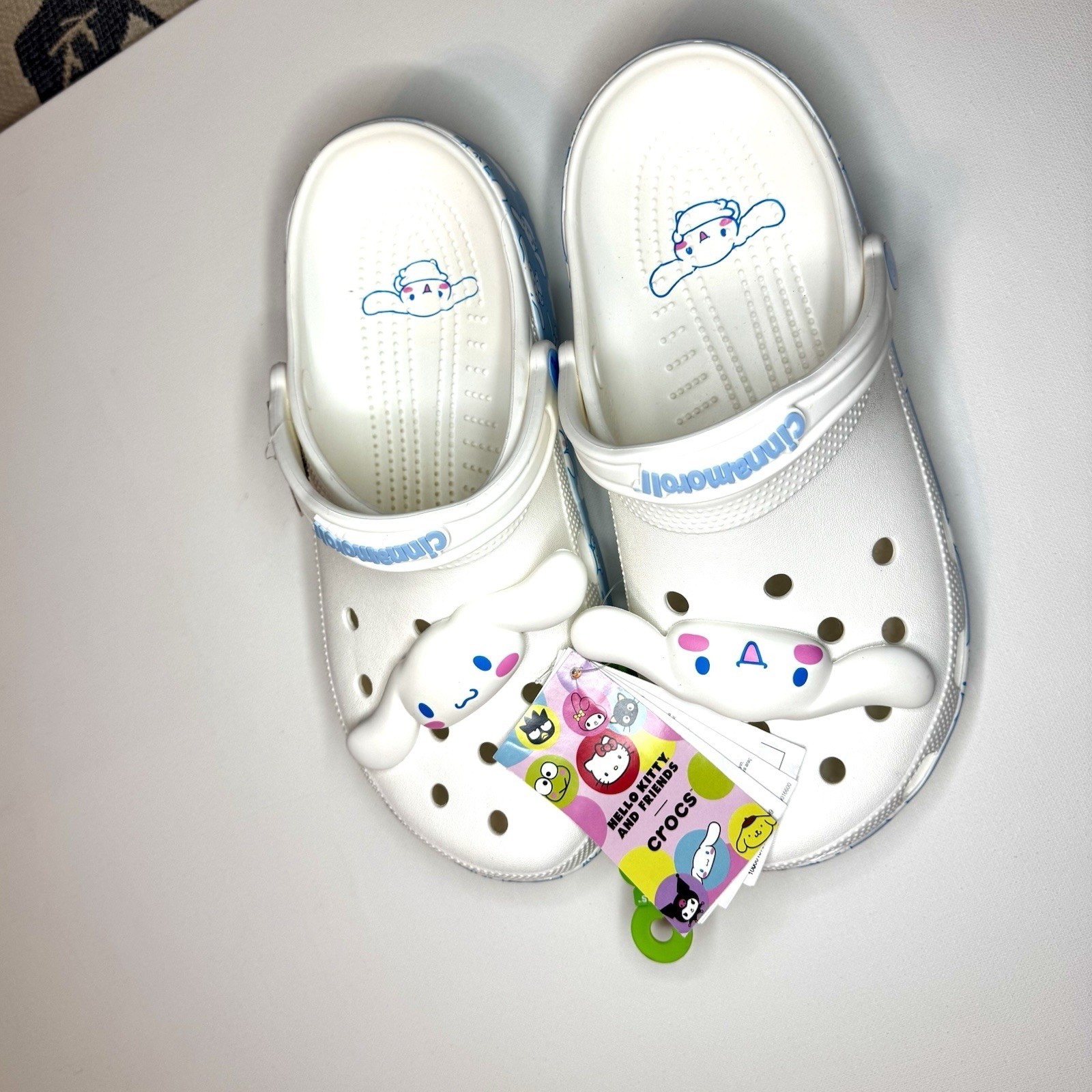 NEW! Crocs × Hello Kitty & Friends Cinnamoroll Classic Clog Size M10/W12