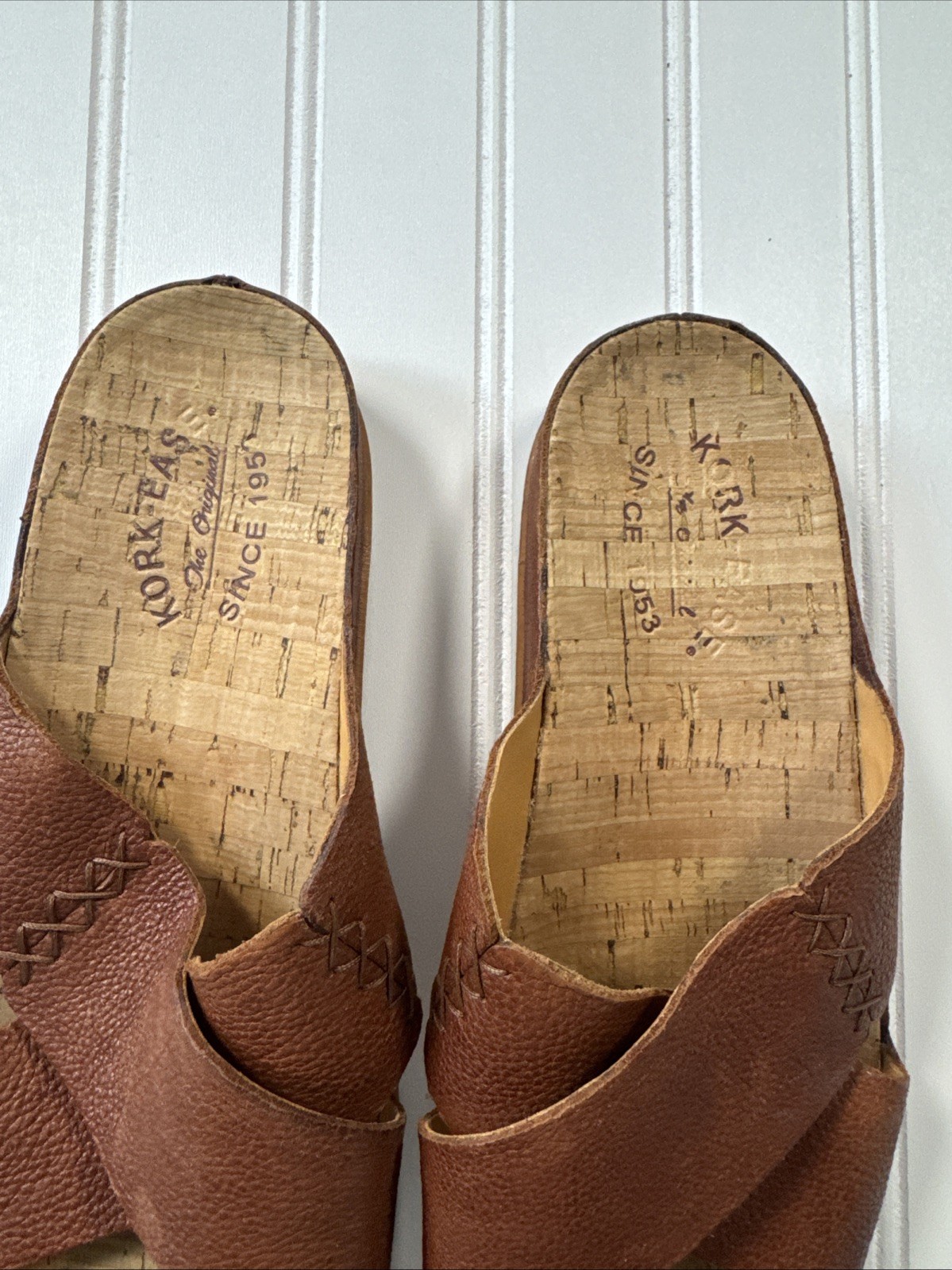 Kork-Ease Amboy Leather Slide Sandal Women’s Size 9M Cork Footbed $135 Sold Out