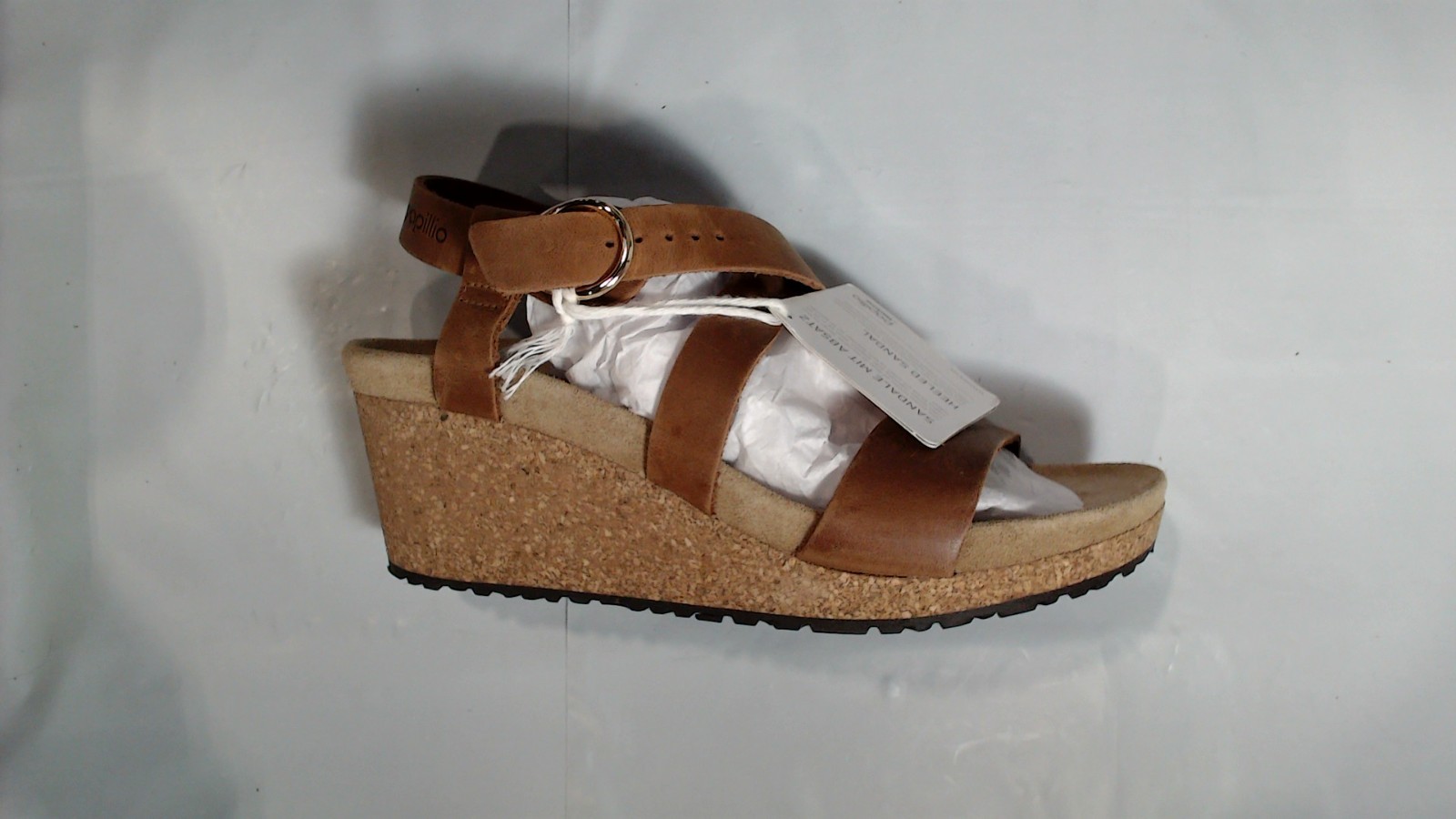 Birkenstock Papillio Soley Ring-Buckle Cognac US Ladies 7