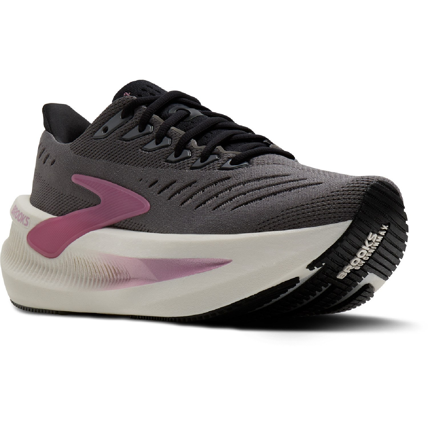 Brooks Glycerin Max 2 Road-Running Shoes – Women’s-Grey/Coconut/Metallic