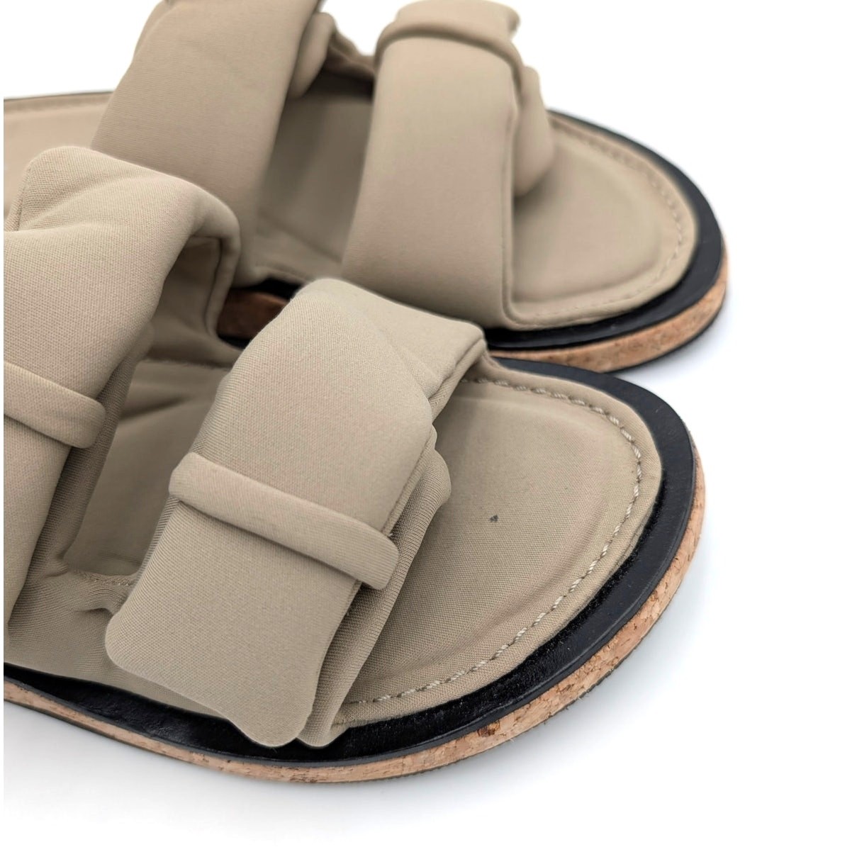 Rag & Bone Parque Slide Sandals Women’s Open Toe Light Sand Size US6.5 EU36