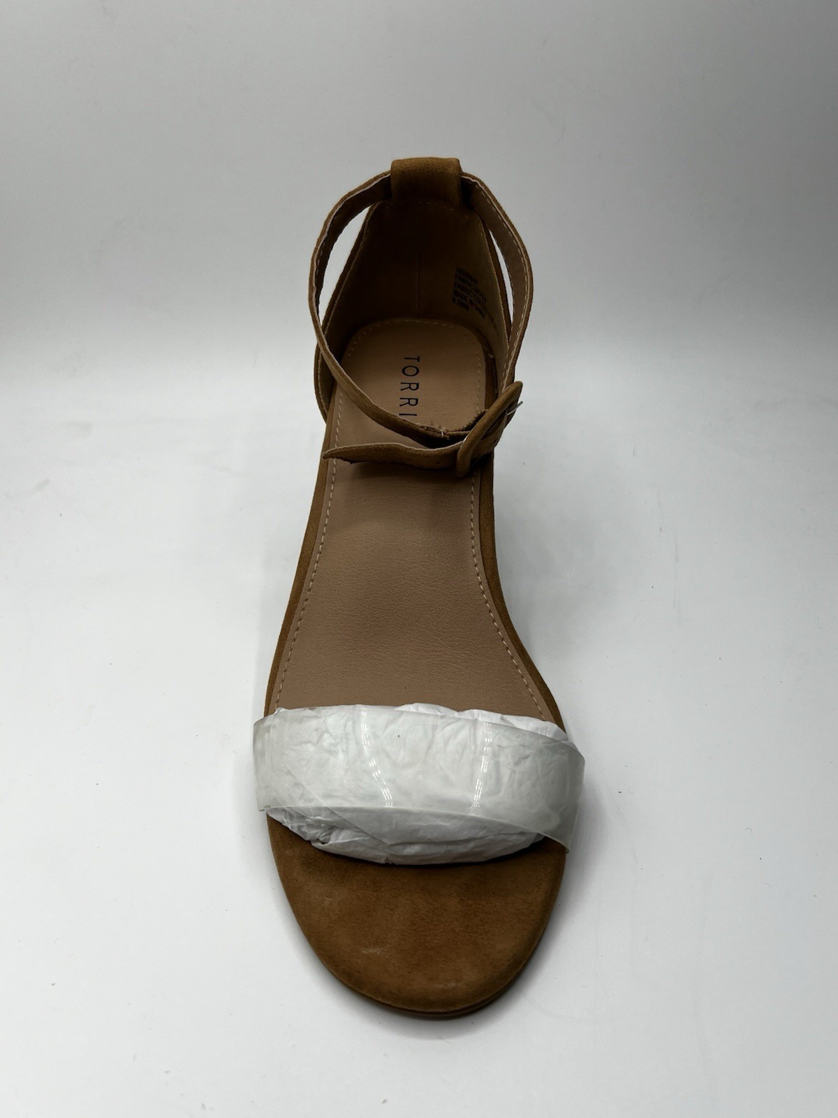 Torrid Womens Size 9.5WW Brown Heel Strap Sandals