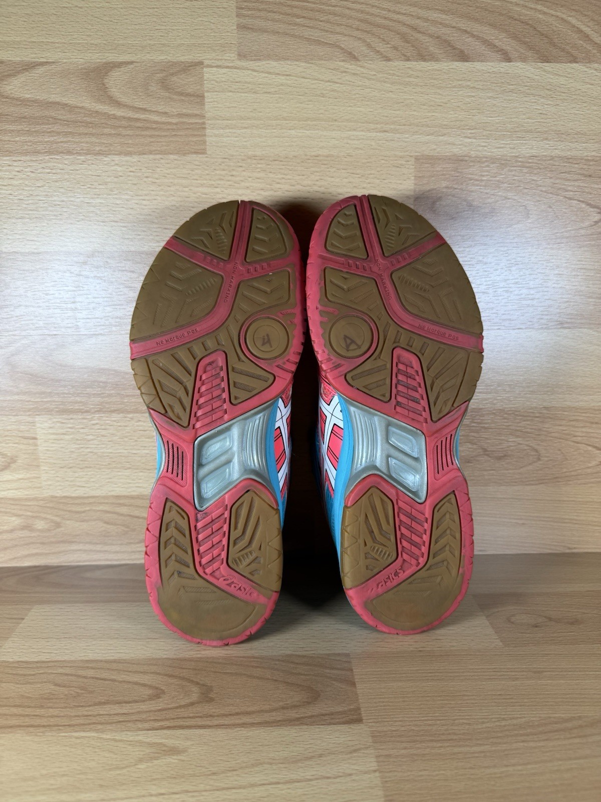 Asics Gel Rocket 7 Diva Pink Volleyball Shoe Womens Sz 9.5 Athletic Shoes B455N