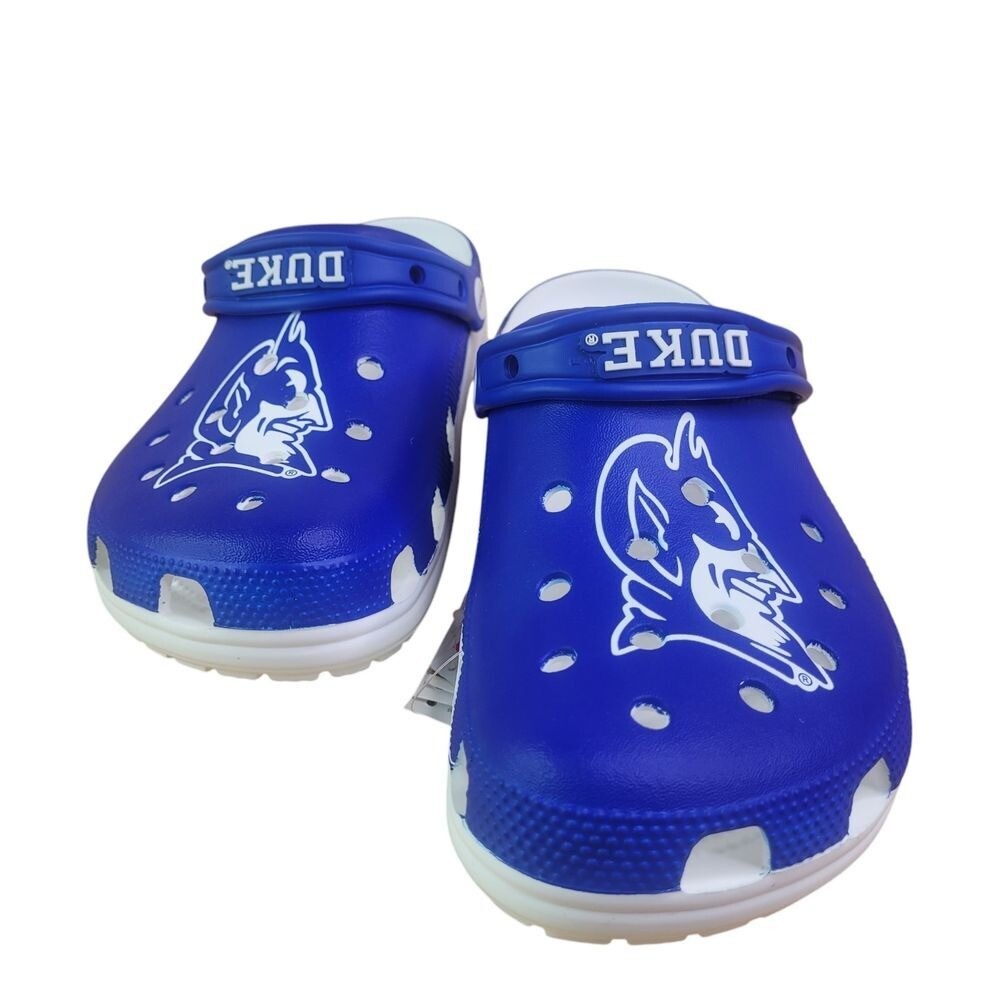 Crocs Duke University Classic Clogs Size Men’s 8 Womens 10 (New In Original Bag)