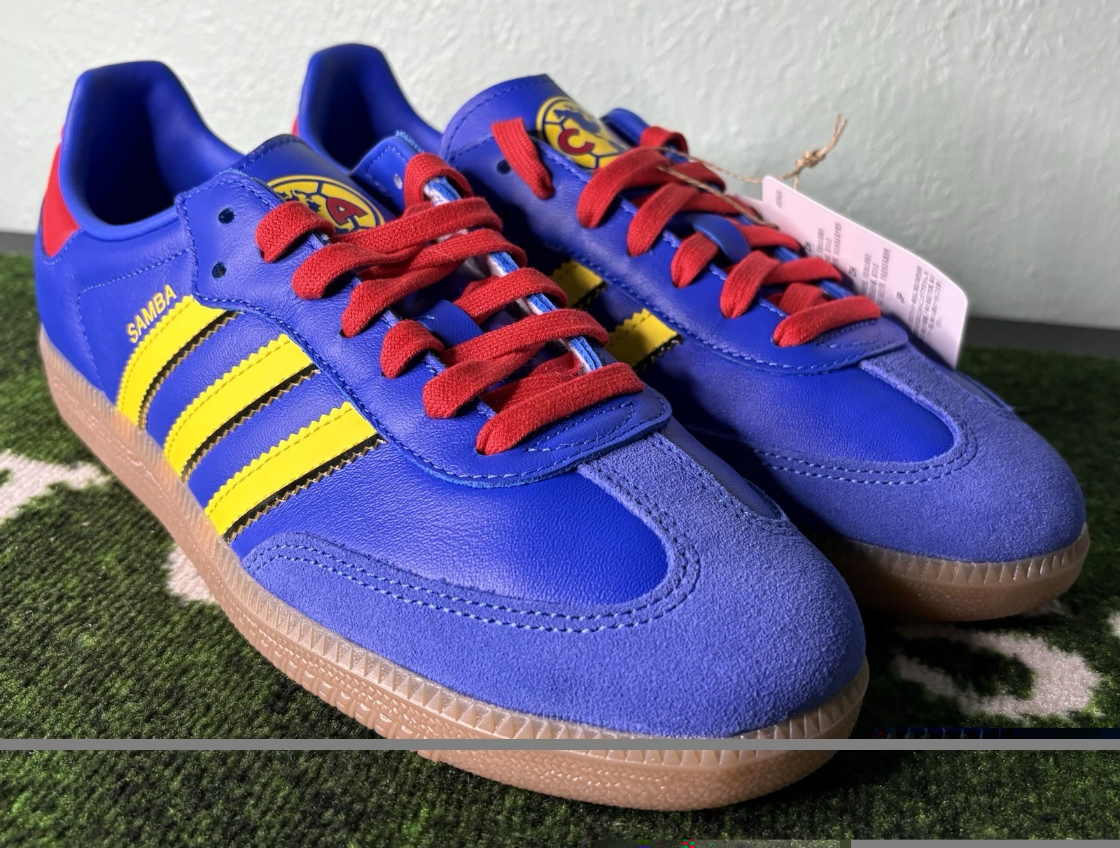 US Men’s 9.5/Women’s 10.5 – Adidas Samba Licensed “Club America” KJ3531