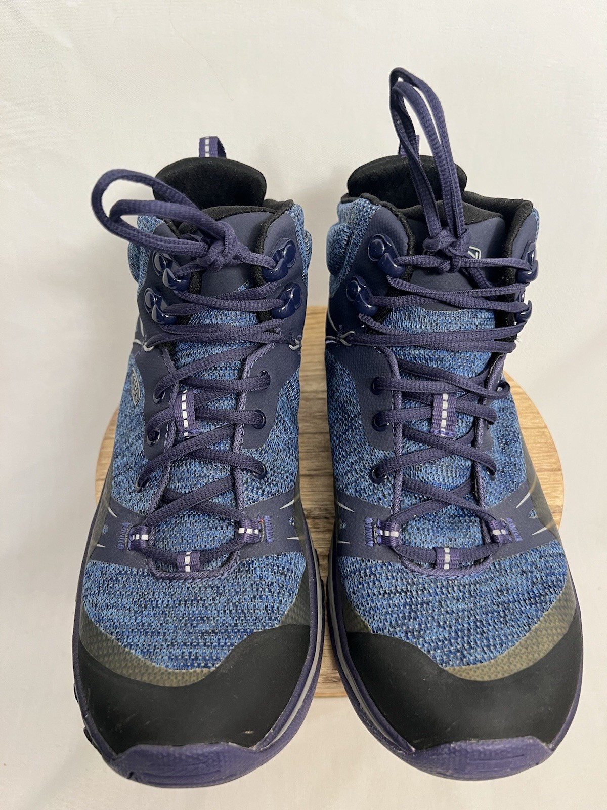 Keen Terradora High Top Blue Purple Waterproof Hiking Boots Women’s Us 7