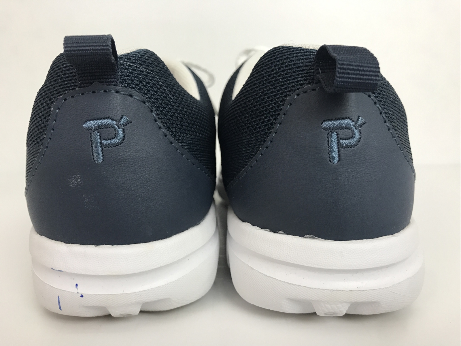 Propet TravelActiv Sneakers W5102 Navy Blue Comfort Walking Casual Shoes Size 8