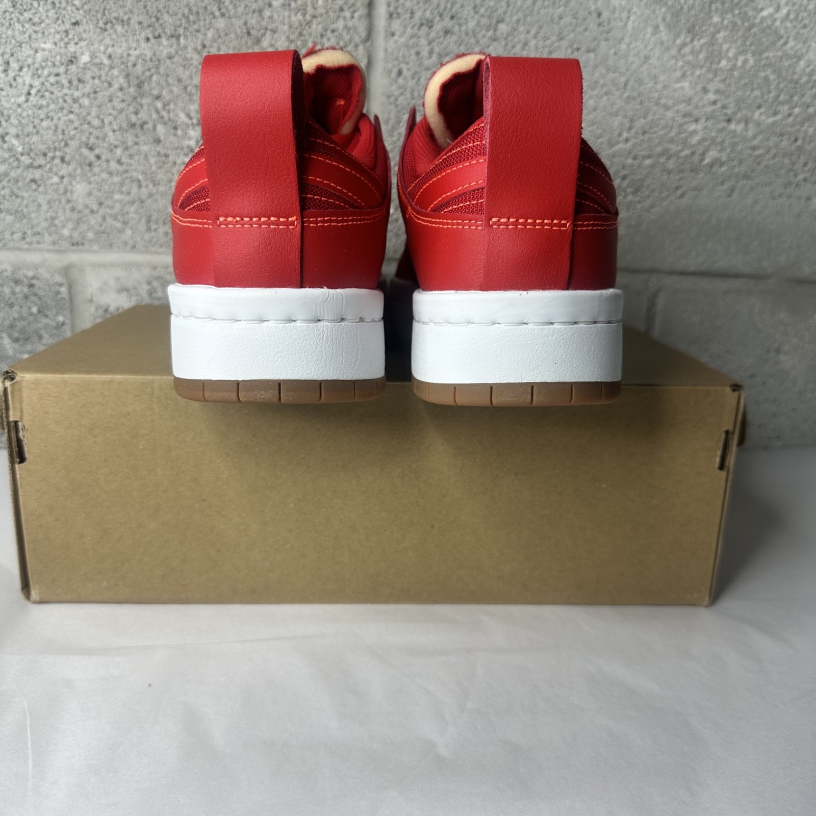 Nike Dunk Low Disrupt University Red WOMEN’S Sz 8 CK6654-600