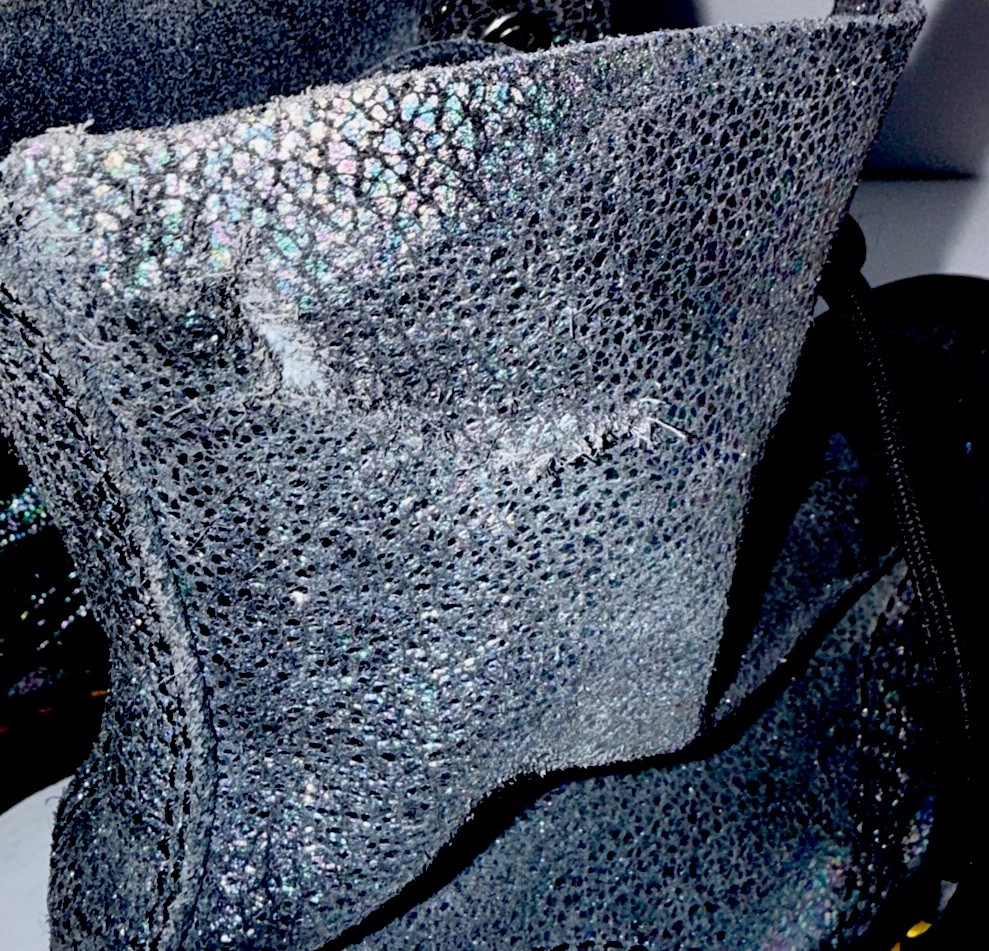 Dr. Martens 1460 Pascal Iridescent Leather Boots Women’s Size 7