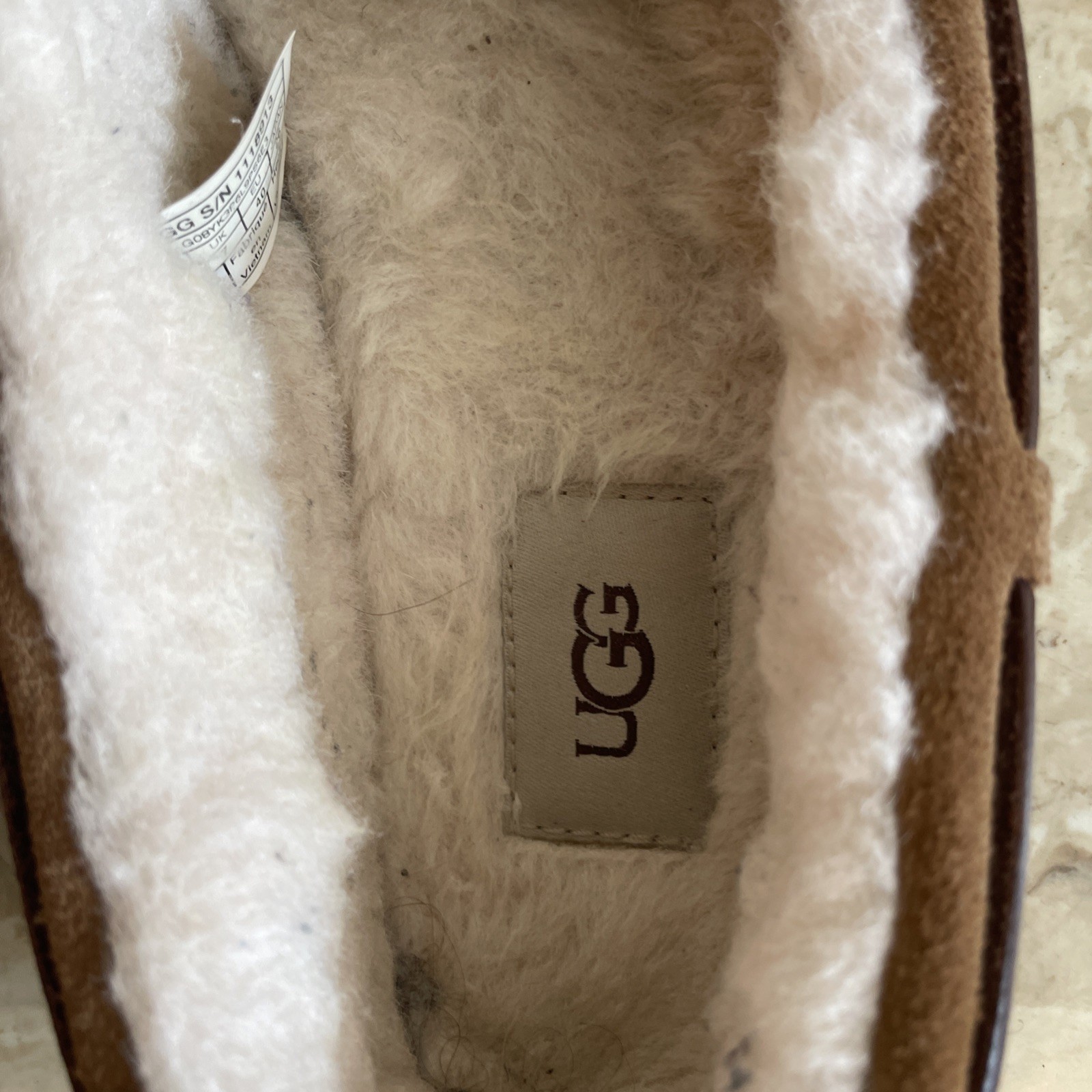 UGG DAKOTA DOUBLE BOW WOMEN SLIPPER SUEDE CHESTNUT US 9/UK 7/EU 40